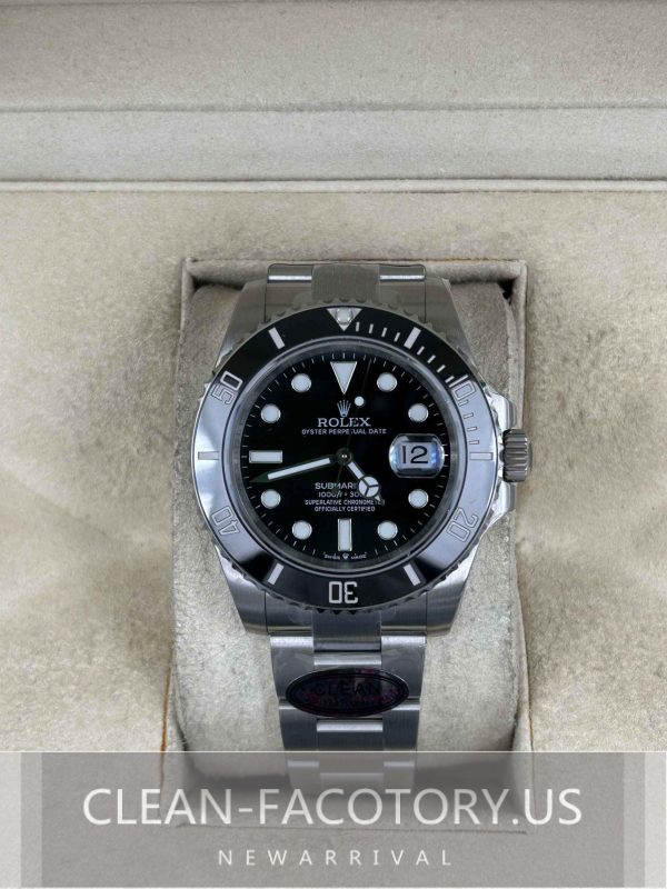 Clean Factory Rolex Submariner 126610LN 41mm Black Ceramic Bezel, 904L Steel, Best Edition 3235 Movement