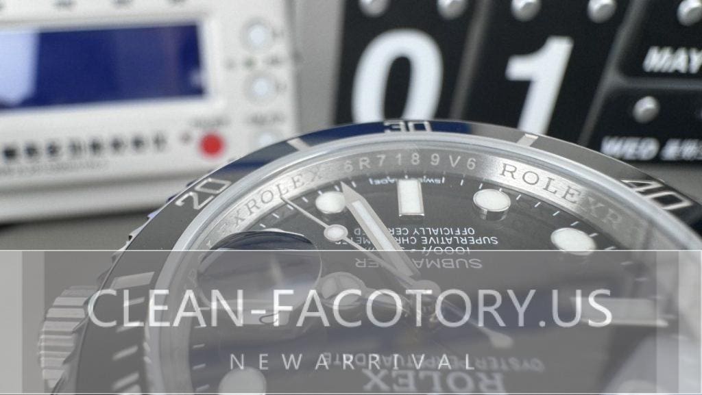 Clean Factory Rolex Submariner 40mm Black Dial with 3135 Movement ...
