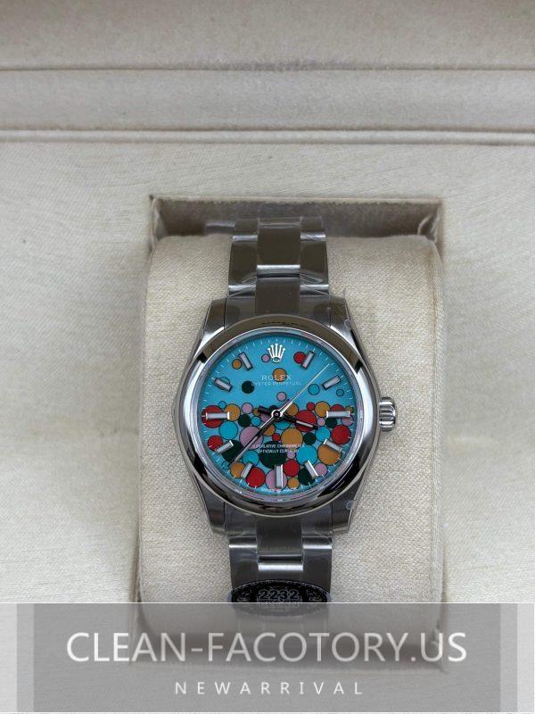 Clean Factory Rolex Oyster Perpetual Lady 31mm 277200 Celebration Dial,  904L Steel, Best Edition 2232Movement