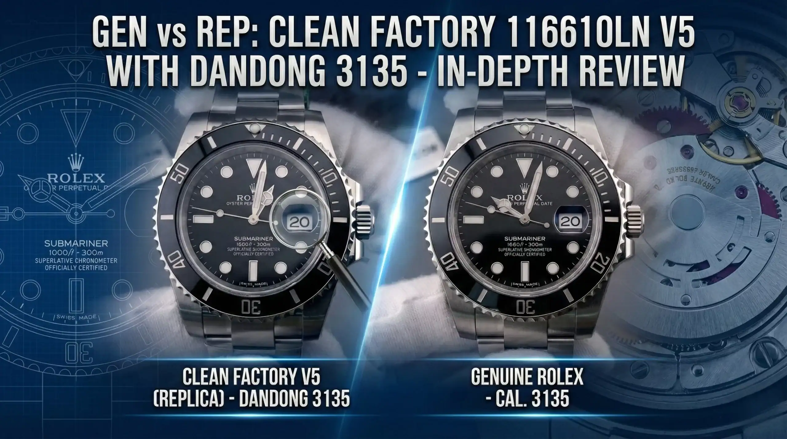 Clean Factory Rolex Submariner