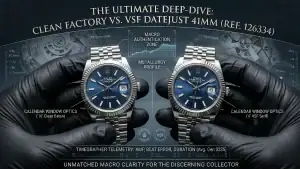 Clean Factory vs VSF Rolex Datejust