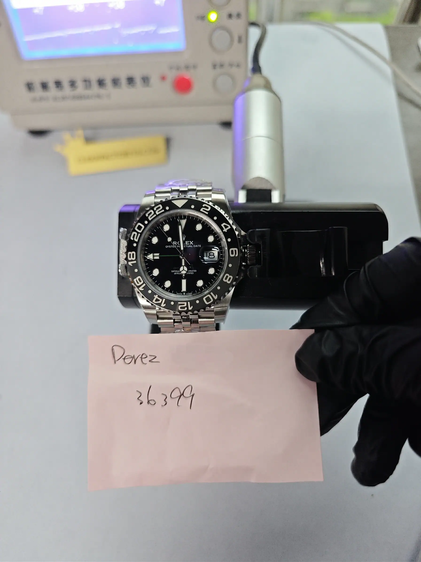 Clean Factory Rolex Gmt Master Ii 126710grnr Jubilee Green 24 Hour Hand Black Grey Ceramic Bezel 904l Steel Best Edition 3285 Movement