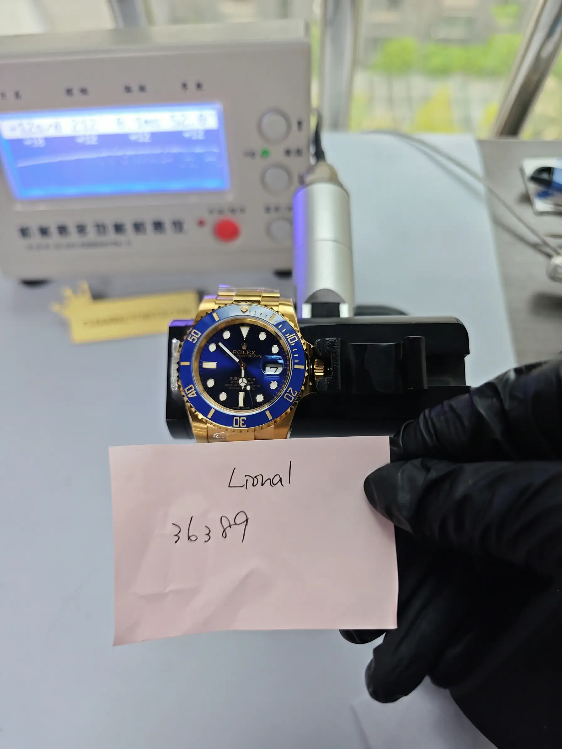 Clean Factory Rolex Submariner 126618lb 41mm Blue Dial Ceramic Bezel Gold Wrap 904l Steel Best Edition 3235 Movement