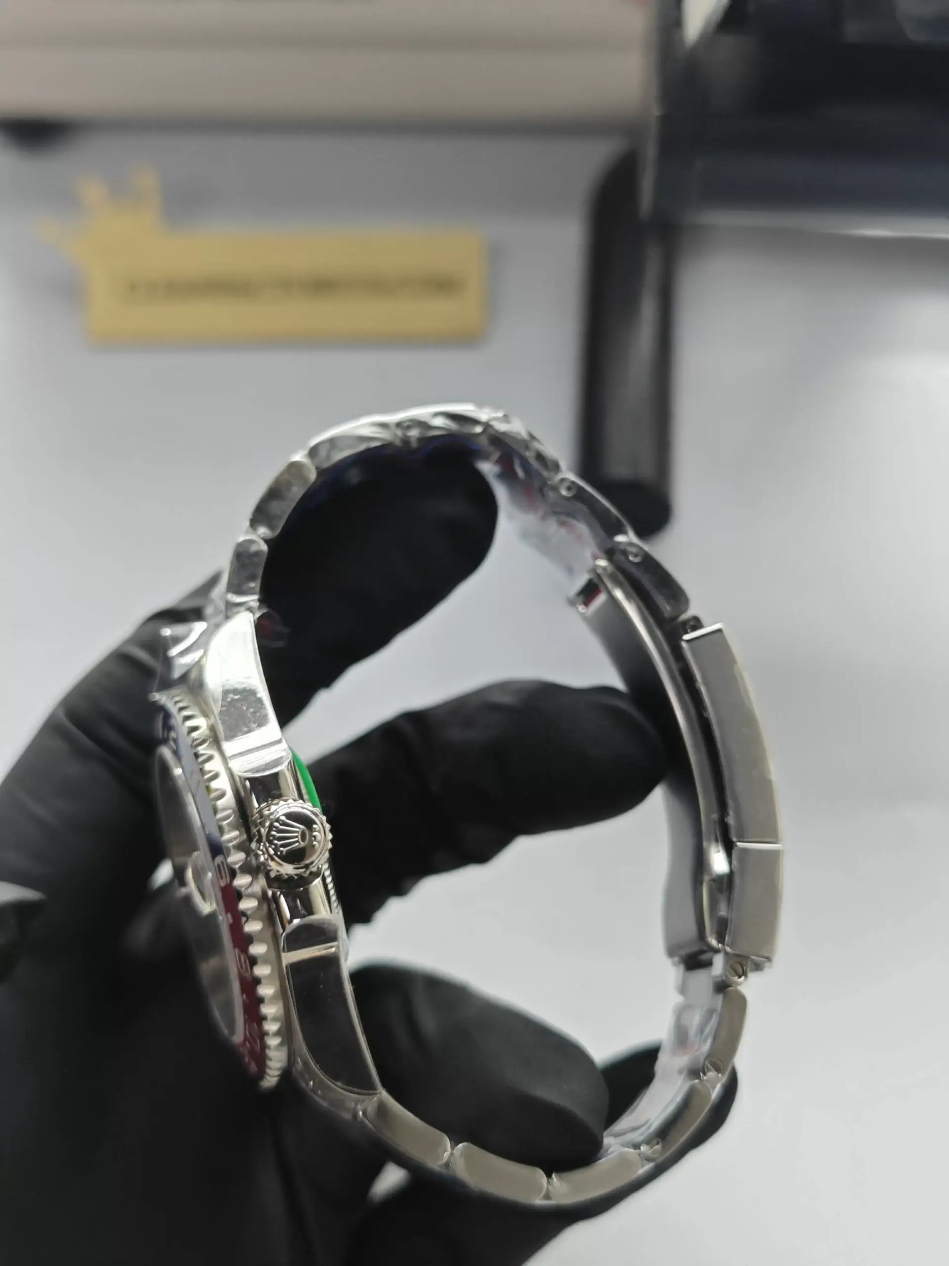 Clean Factory Rolex Gmt Master Ii 126710blro Meteorite Dial Pepsired Blue Ceramic Bezel 904l Steel Best Edition 3285 Movement