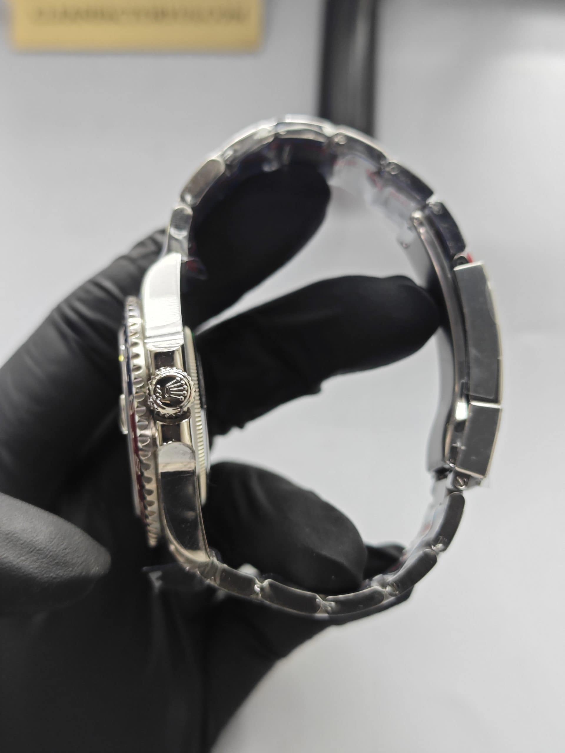 Clean Factory Rolex Gmt Master Ii 126710blro Meteorite Dial Pepsired Blue Ceramic Bezel 904l Steel Best Edition 3285 Movement