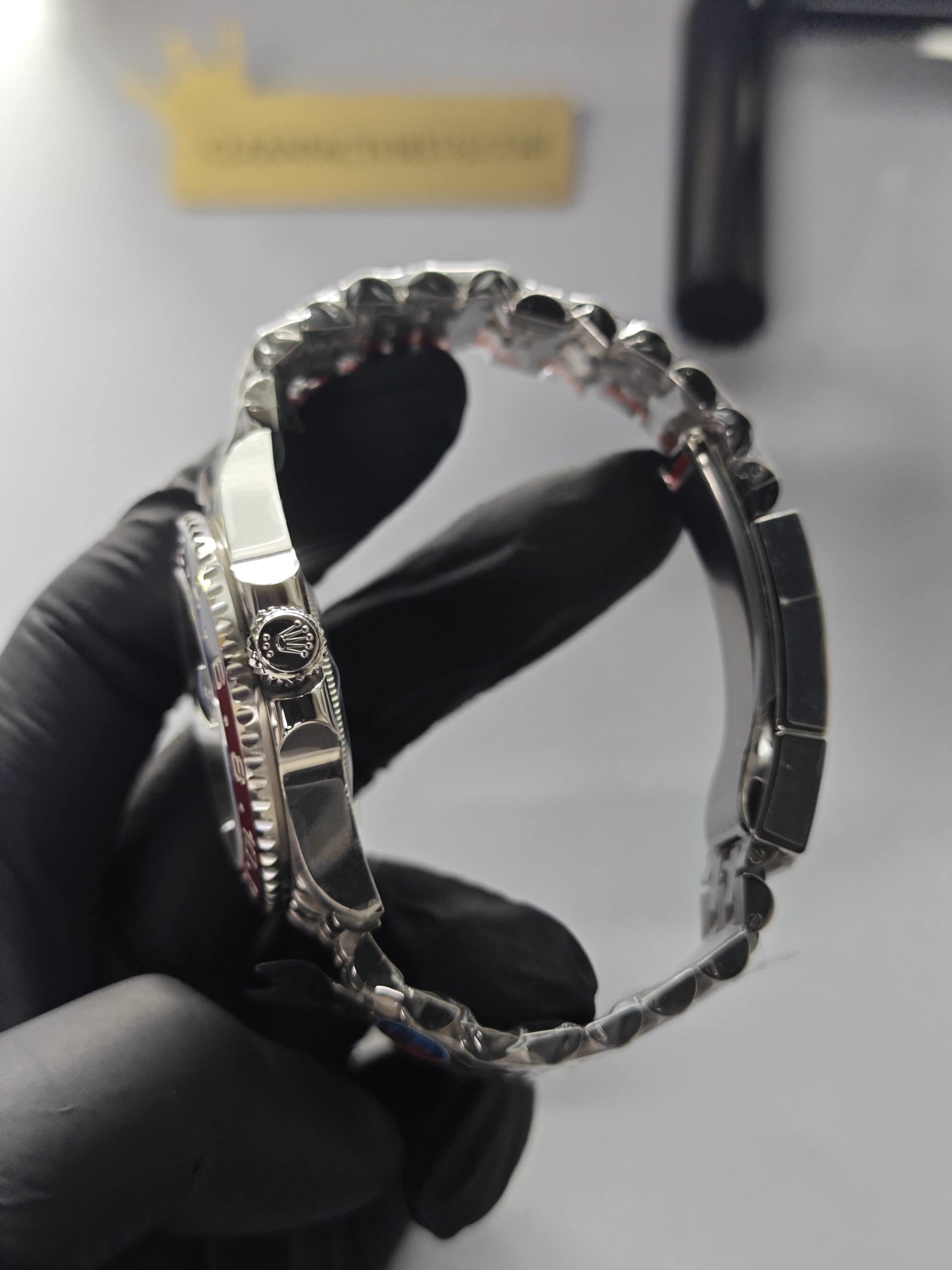 Clean Factory GMT Master II 126710BLRO Jubilee, “Pepsi”Red/Blue Ceramic Bezel