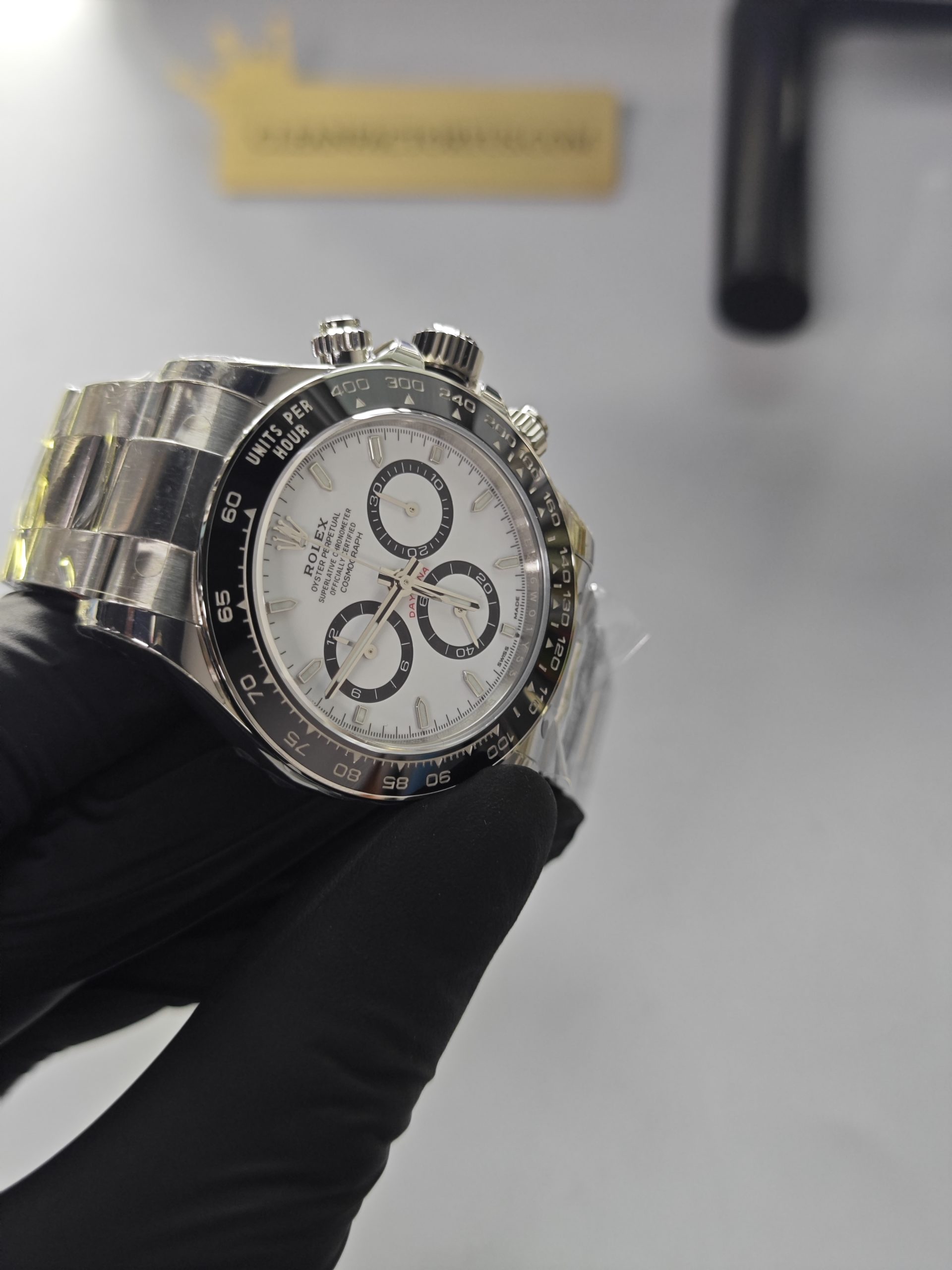 Clean Factory Daytona 126500LN 40mm White Panda Dial, Black Ceramic Bezel