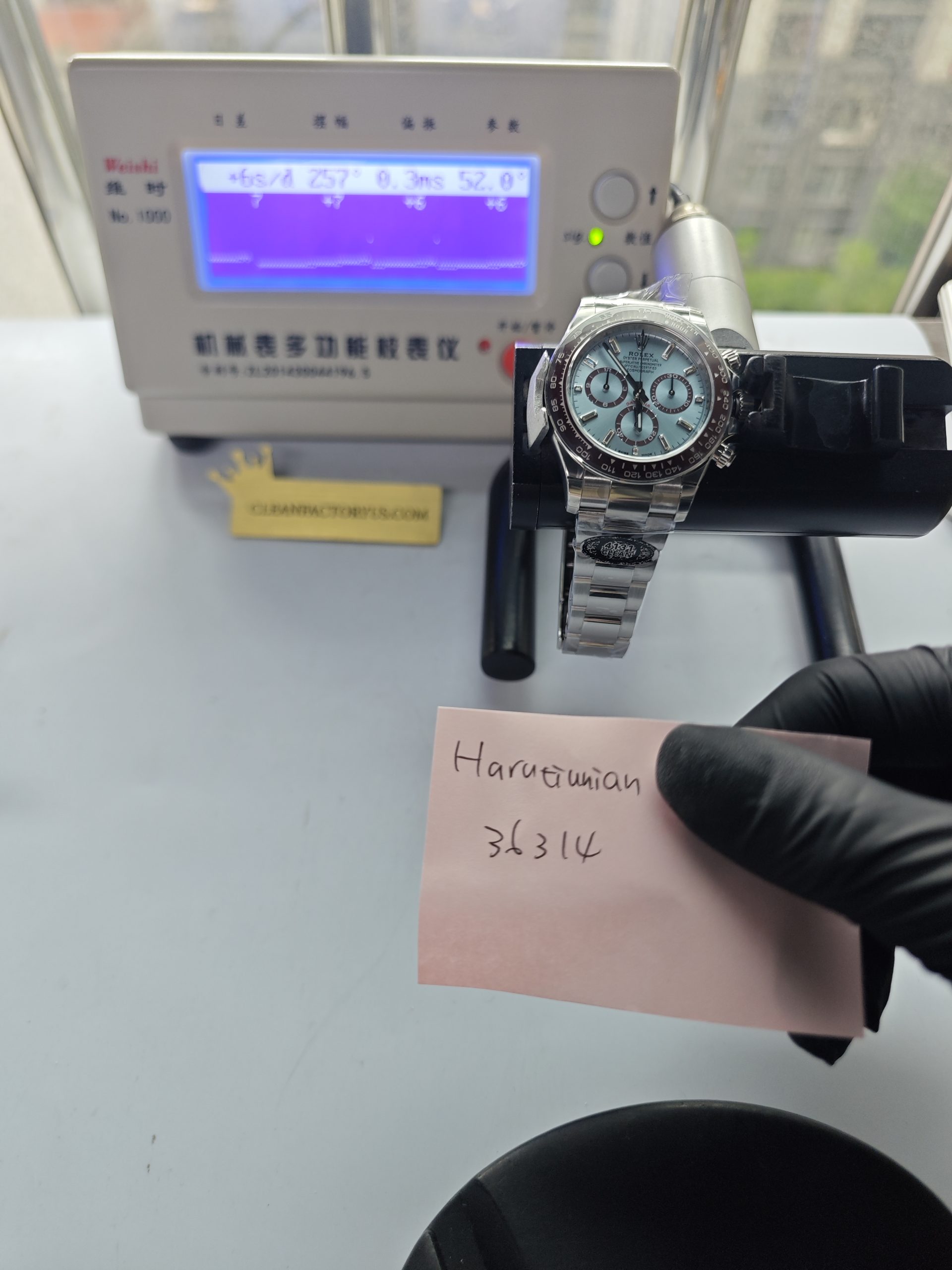 Clean Factory Rolex Daytona 126506 Iceblue Dial