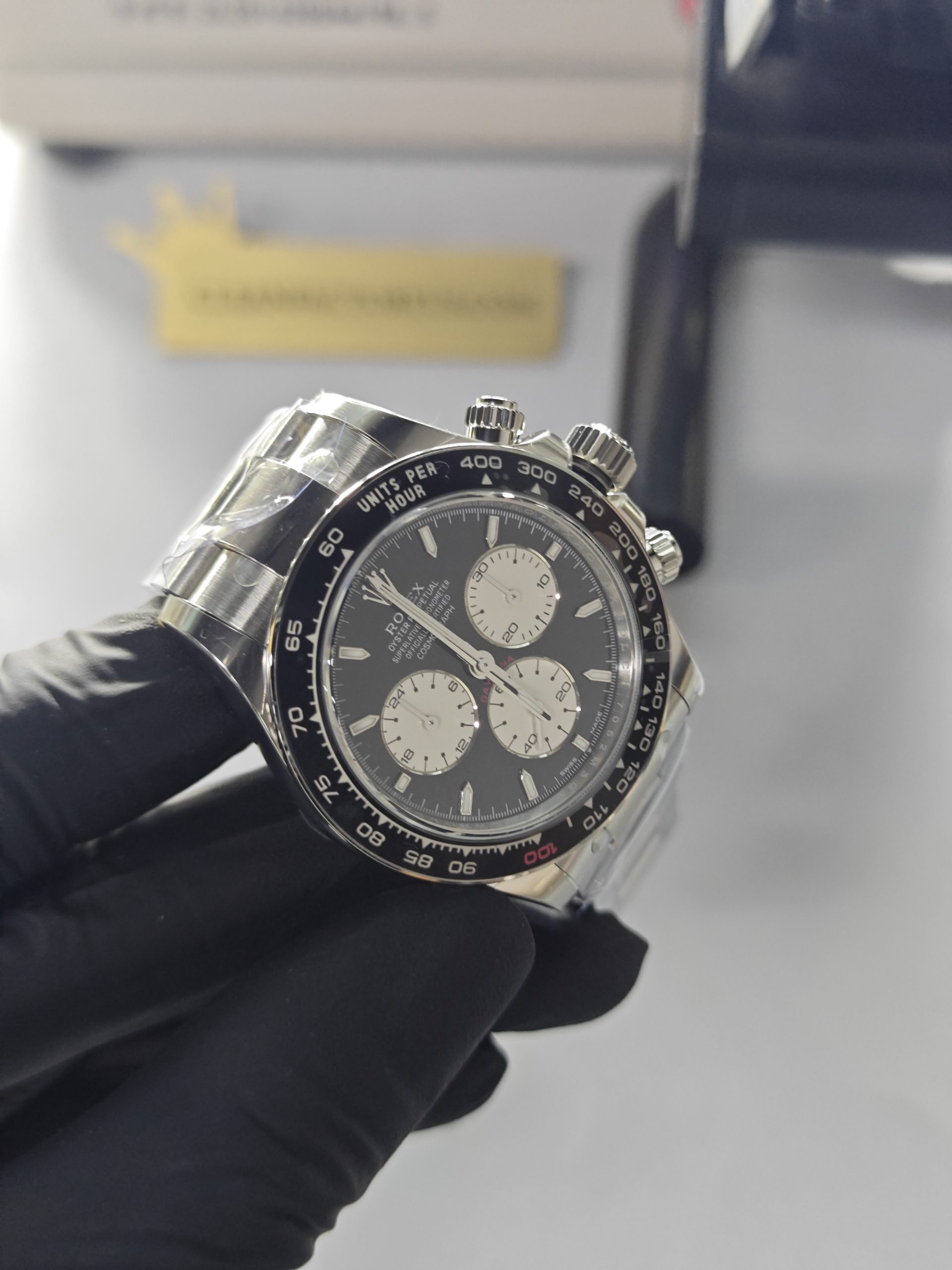 Clean Factory Daytona “Le Mans” 126529LN Black Panda Dial,Black Ceramic Bezel