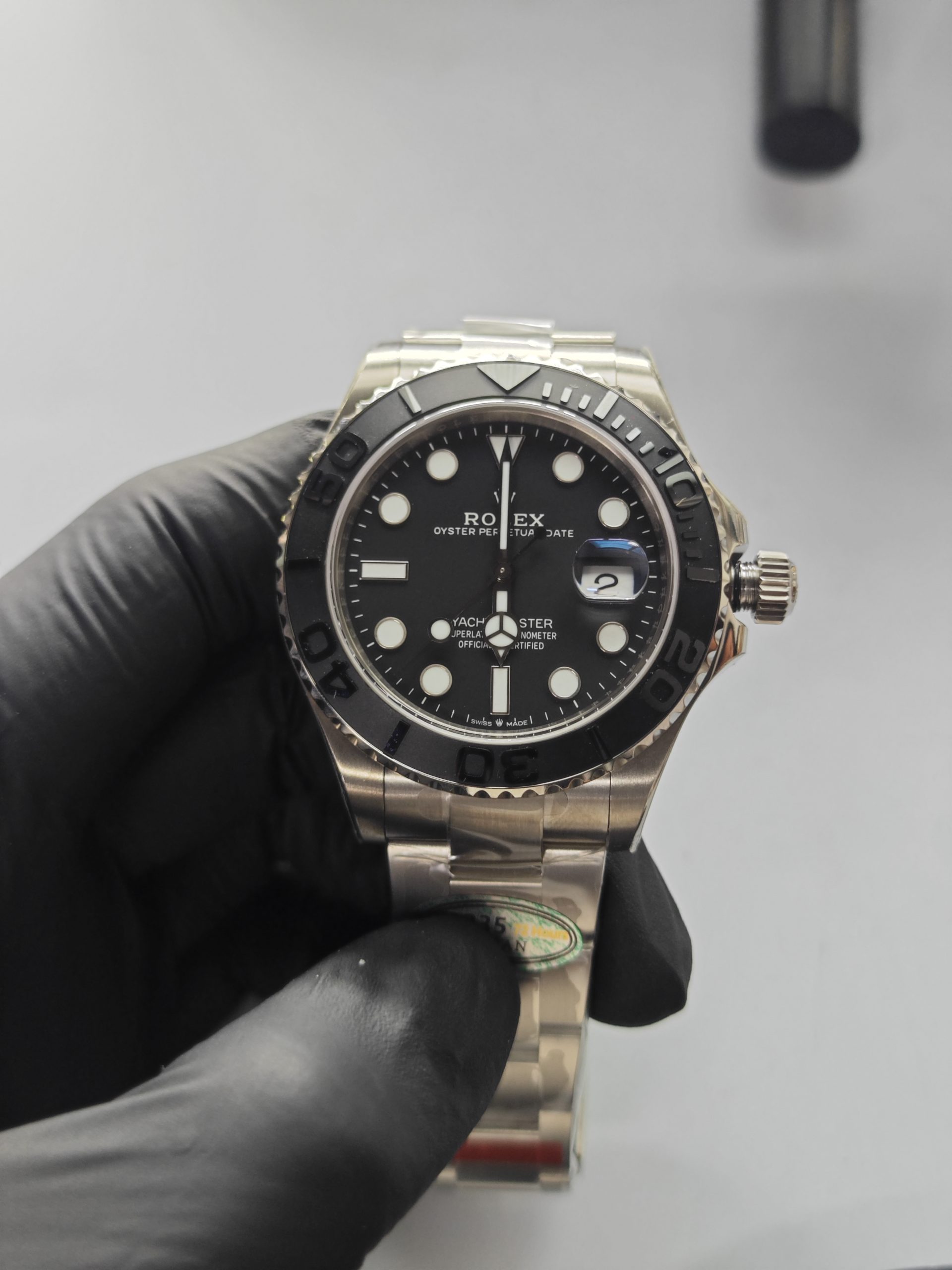Clean Factory Yacht Master Titanium 226627 42mm Black Dial