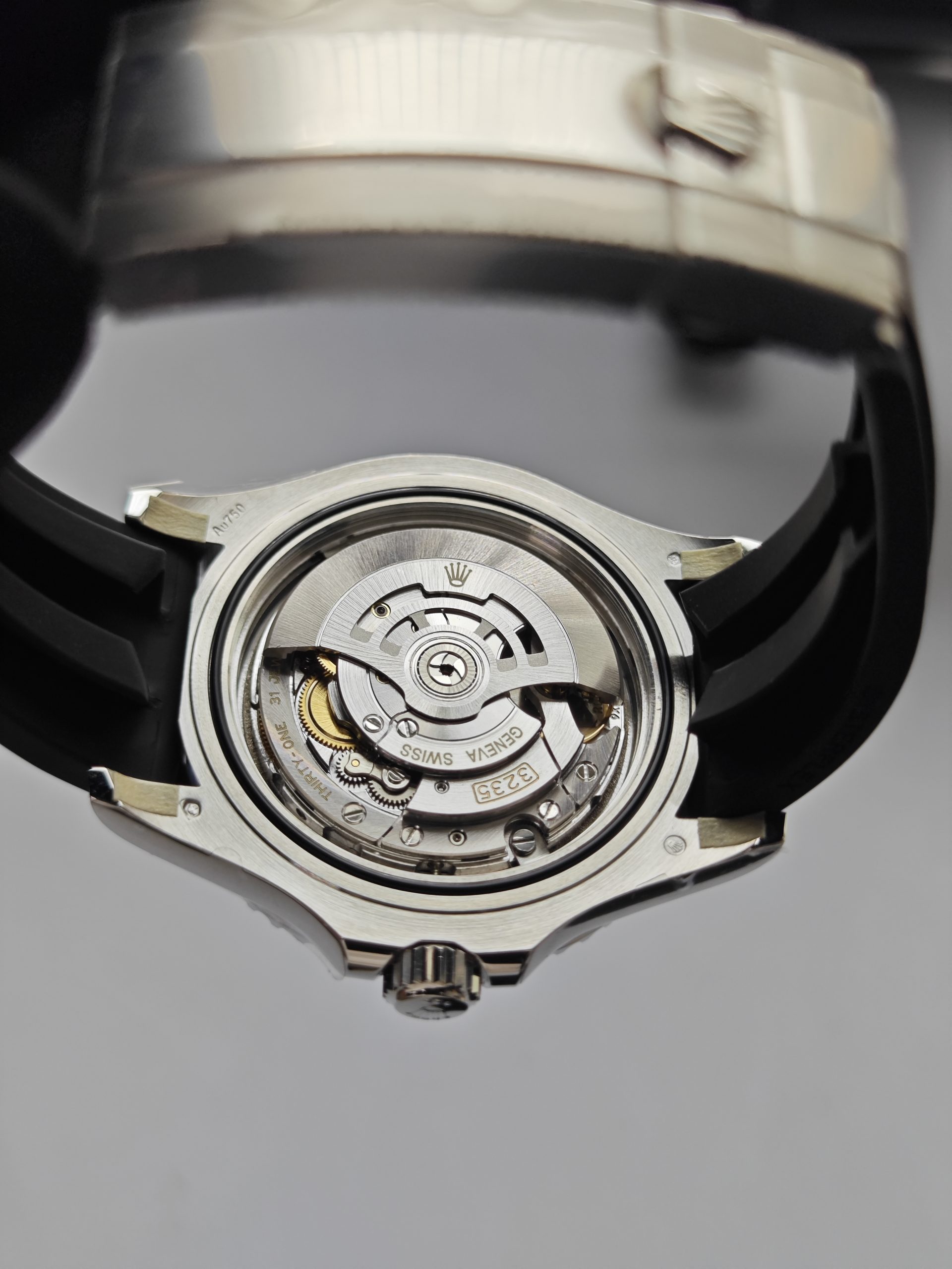 Clean Factory Rolex Yacht Master 226659 42mm Black Dial White Gold 904l Steel Rubber Strap Best Edition 3235 Movement