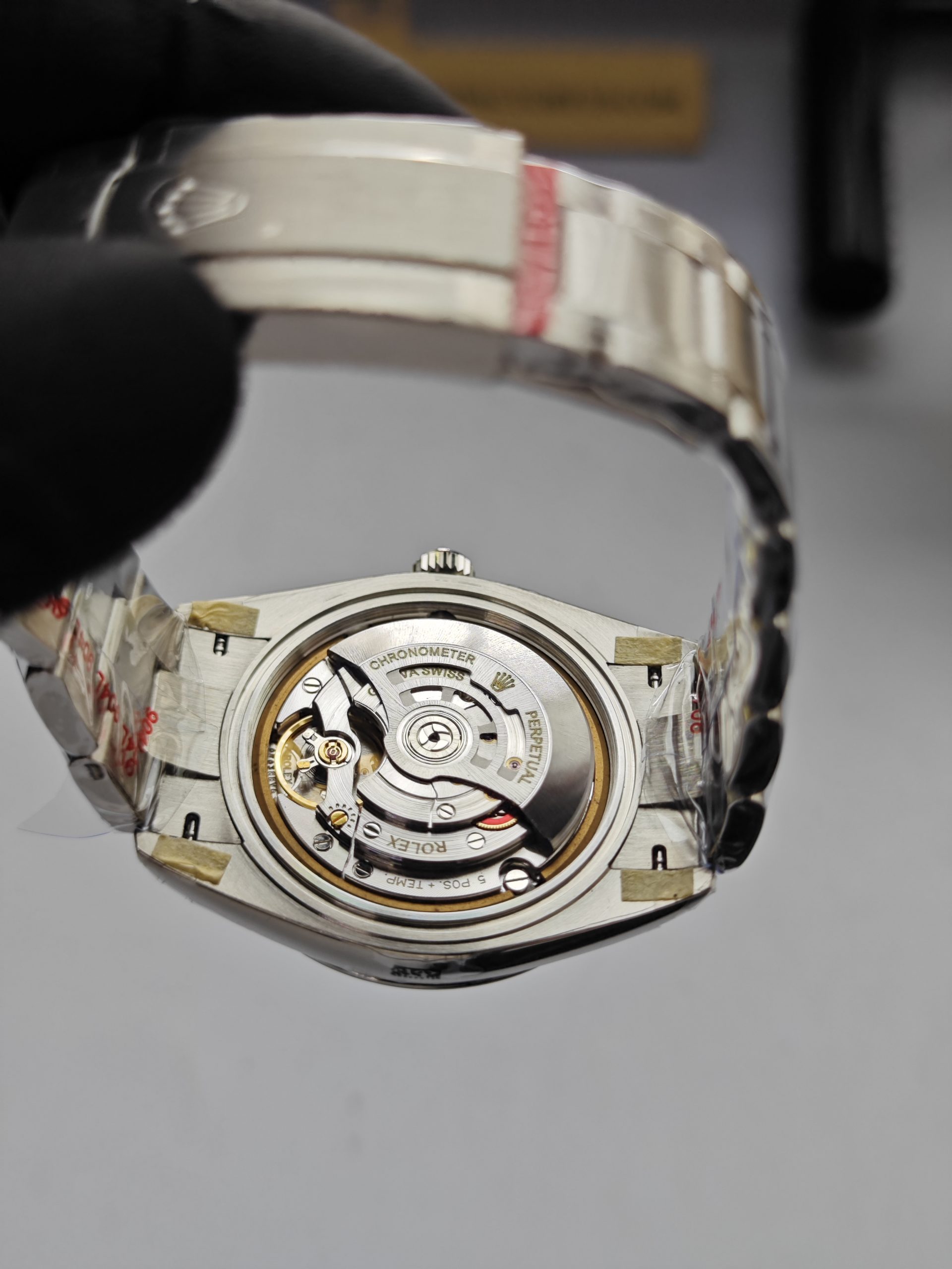 Clean Factory Oyster Perpetual 41mm 124300 Yellow Dial