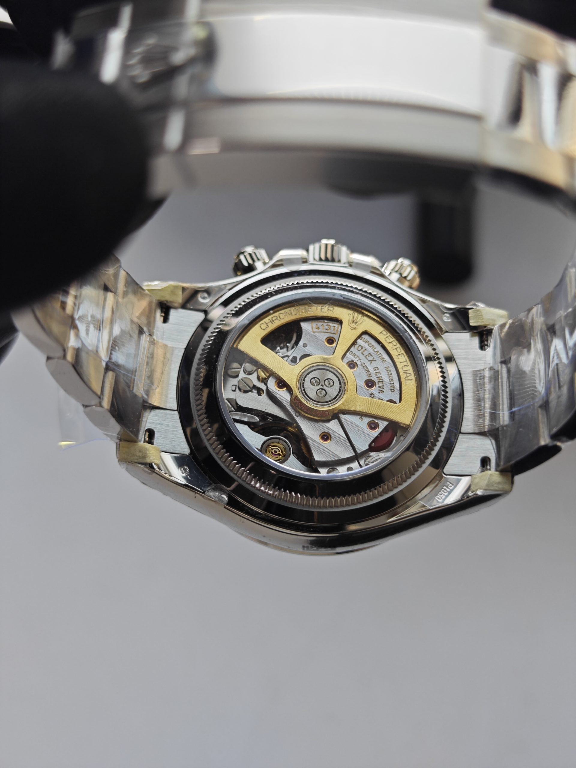 Clean Factory Daytona 126506 IceBlue Dial, Diamond Makers, Brown Ceramic Bezel