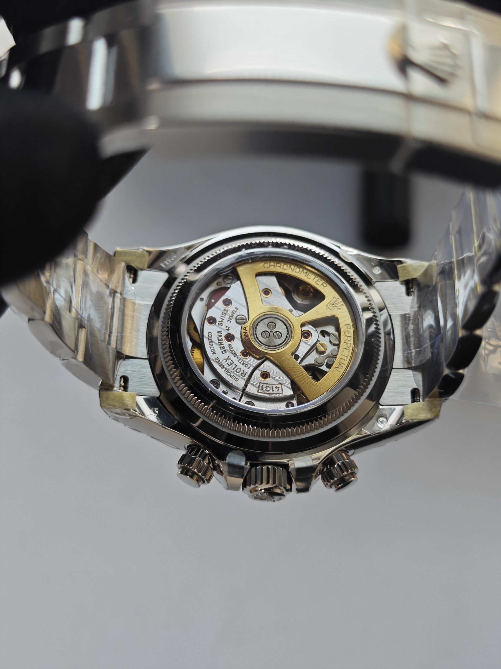 Clean Factory Daytona 126506 IceBlue Dial, Diamond Makers, Brown Ceramic Bezel
