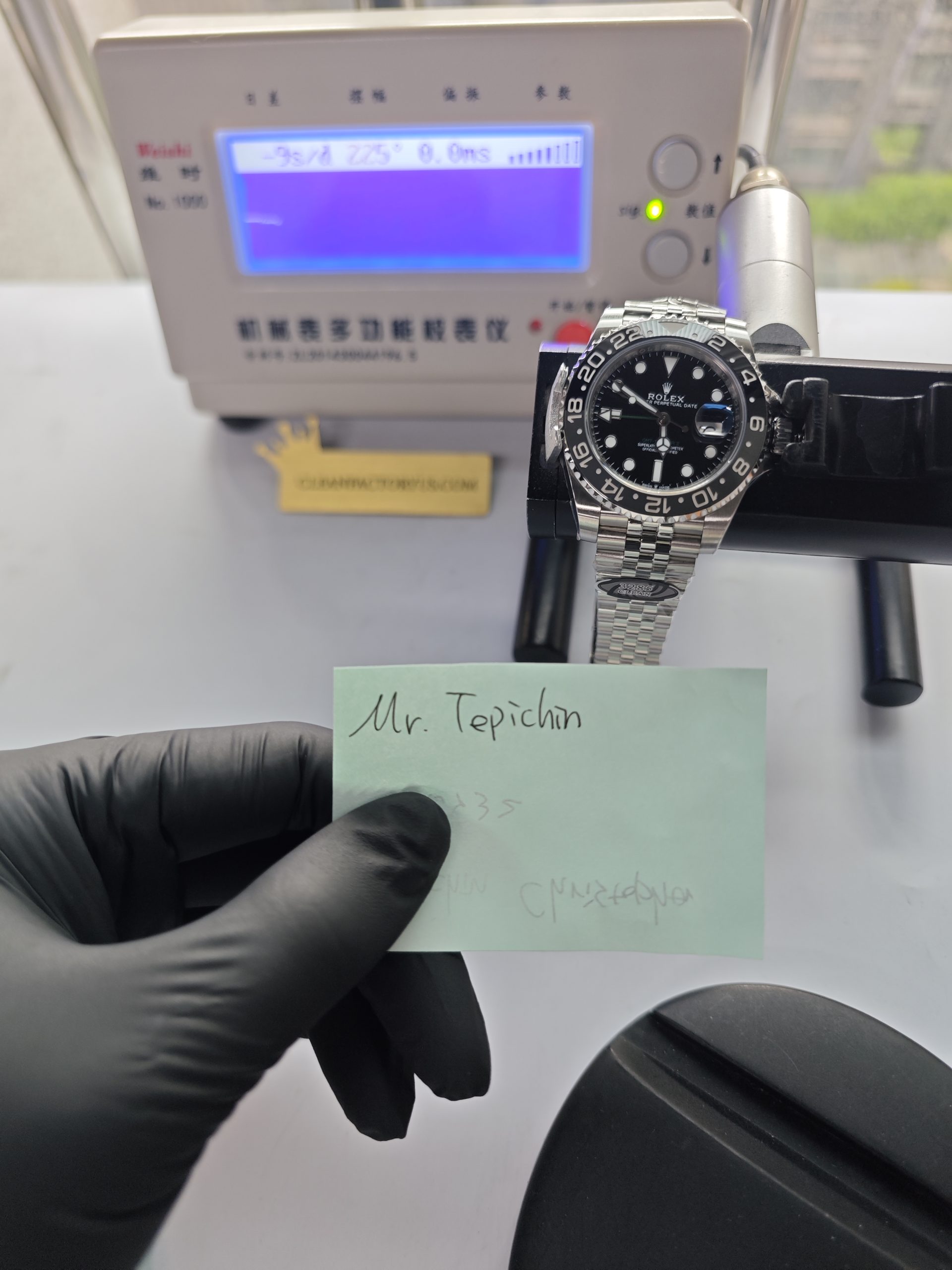 Clean Factory Rolex Gmt Master II 126710blro Jubilee Pepsired Blue Ceramic Bezel
