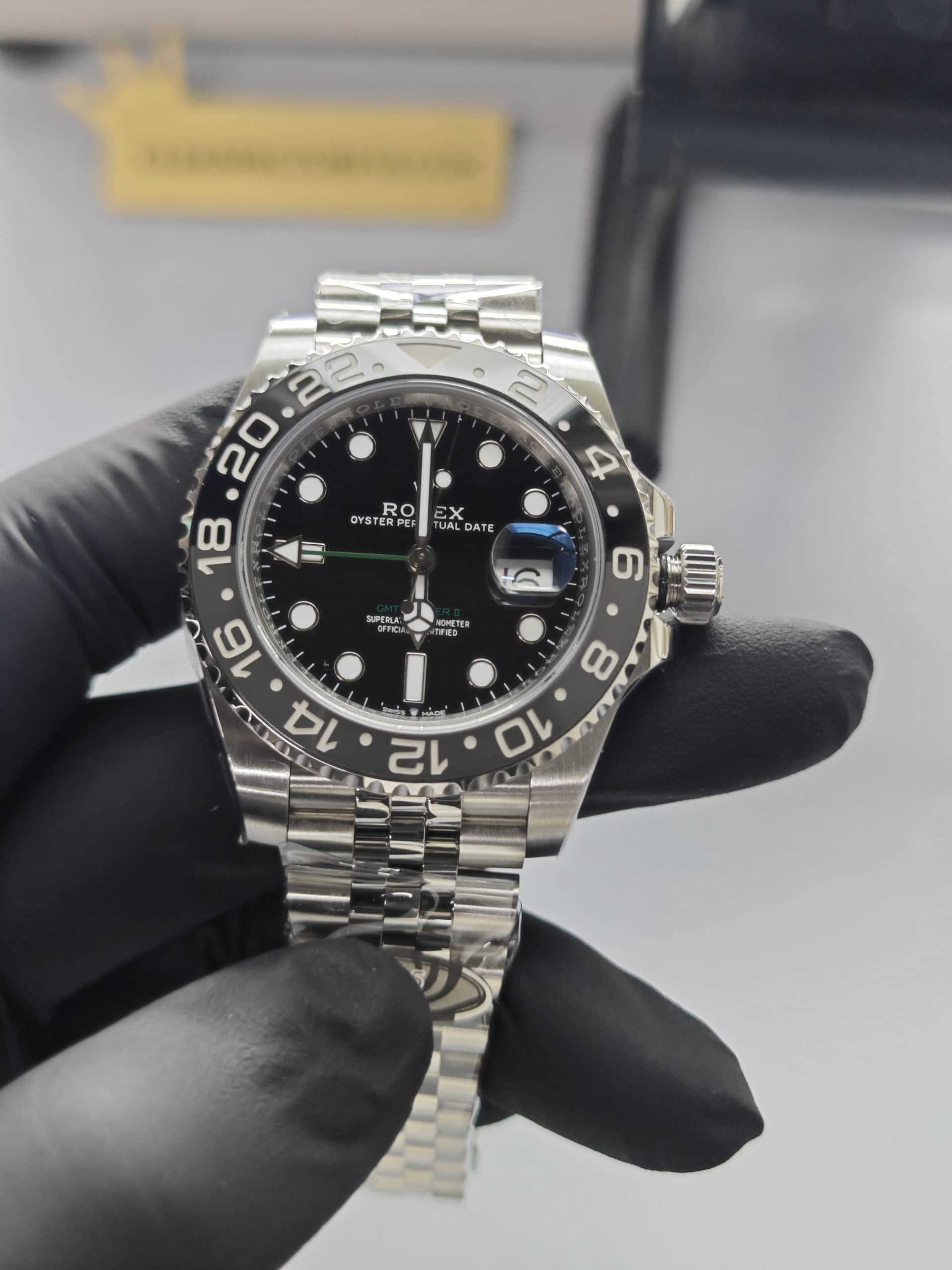Clean Factory Rolex Gmt Master II 126710blro Jubilee Pepsired Blue Ceramic Bezel