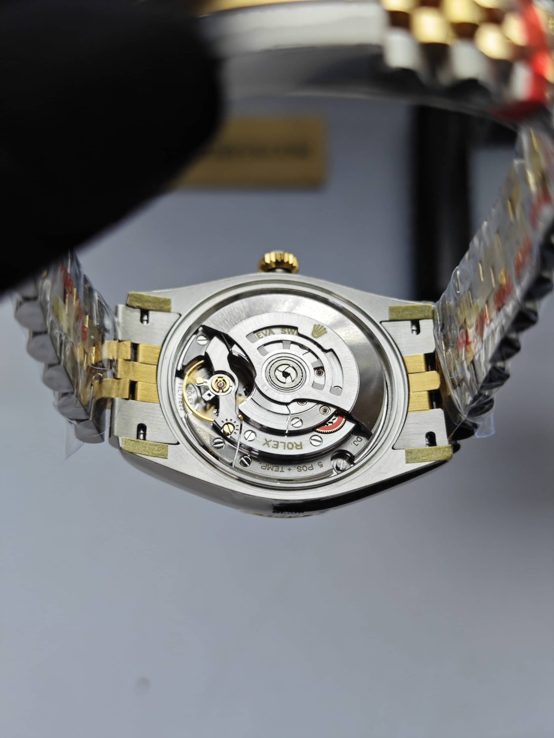 Clean Factory Datejust 36mm 126233Jubilee Two-Tone, Gold Diamond Dial, Gold Fluted Bezel
