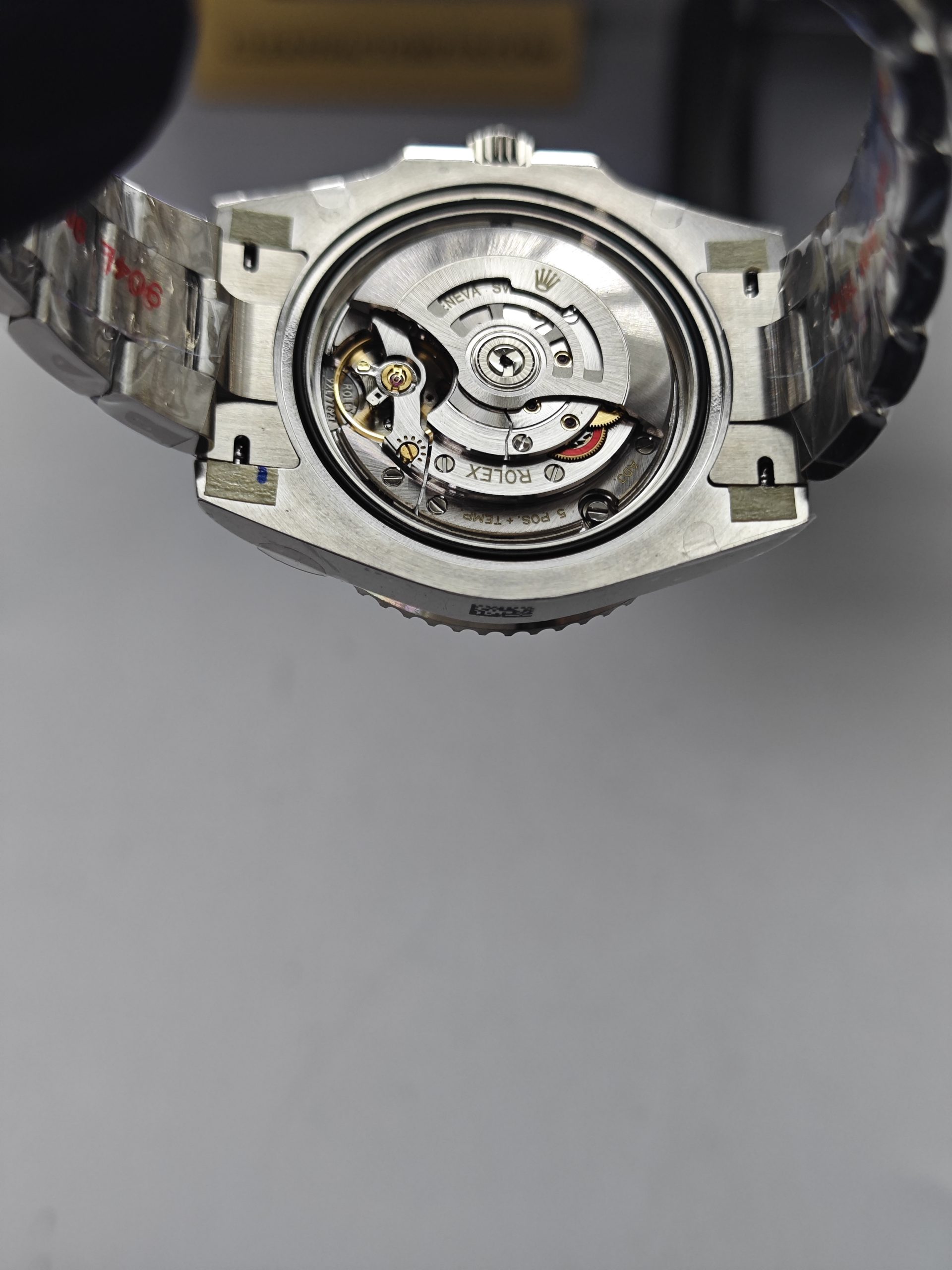 Clean Factory Rolex GMT Master II 126710grnr Oyster Green 24 Hour Hand Black Grey Ceramic Bezel
