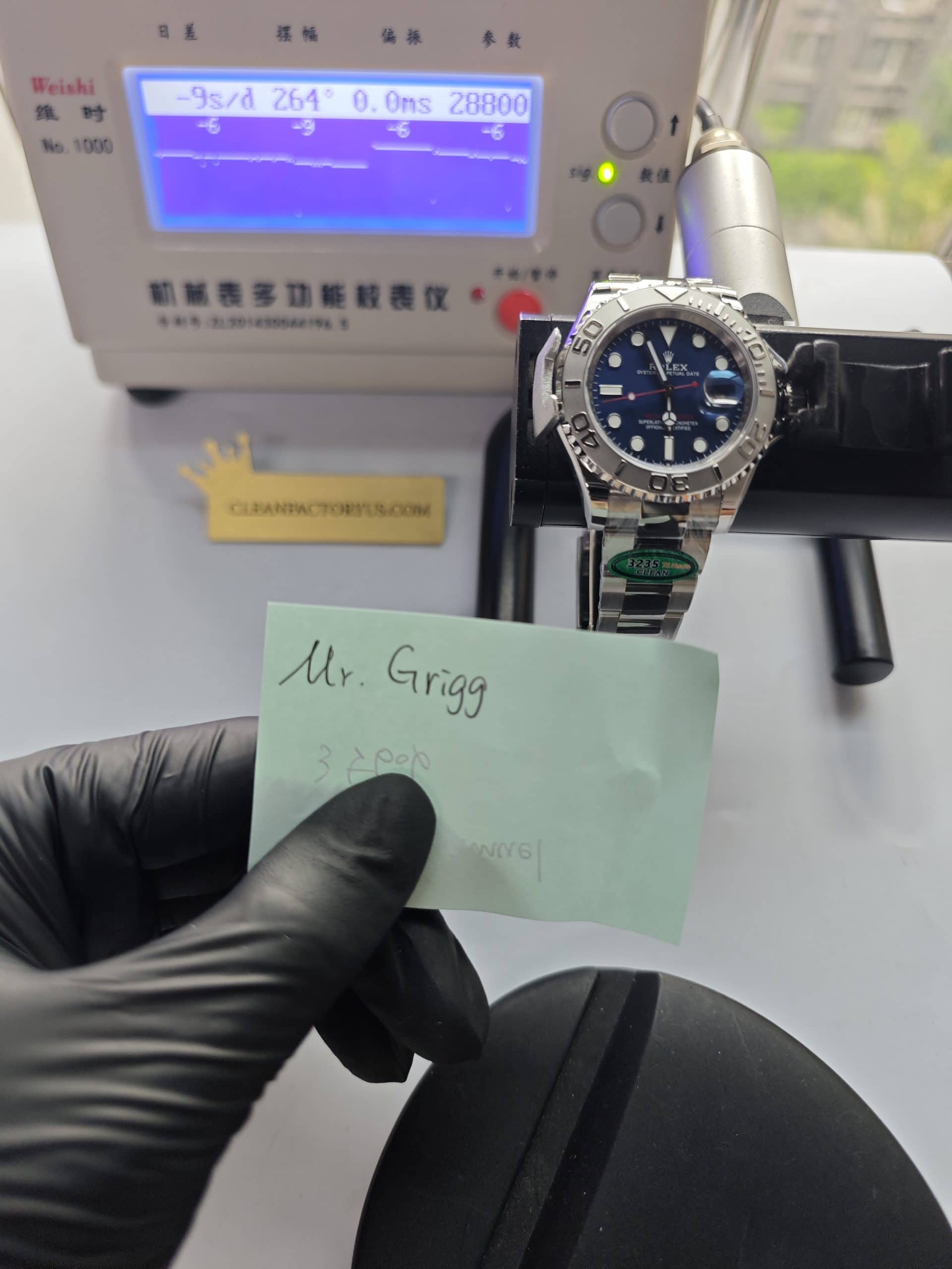 Clean Factory Rolex Yacht Master 126622 40mm Blue Dial Platinum Bezel