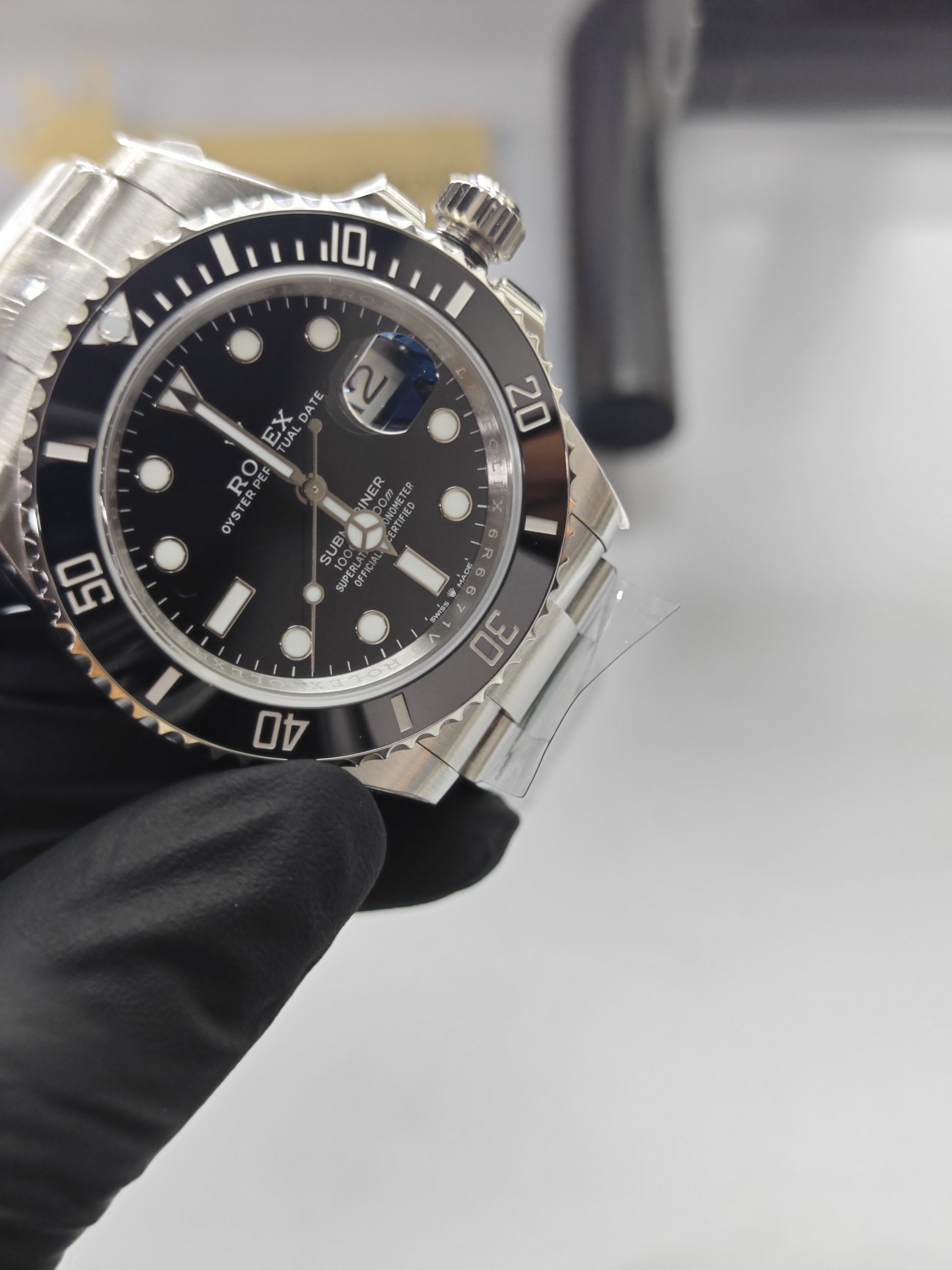 Clean Factory Rolex Submariner 126610ln 41mm Black Ceramic Bezel