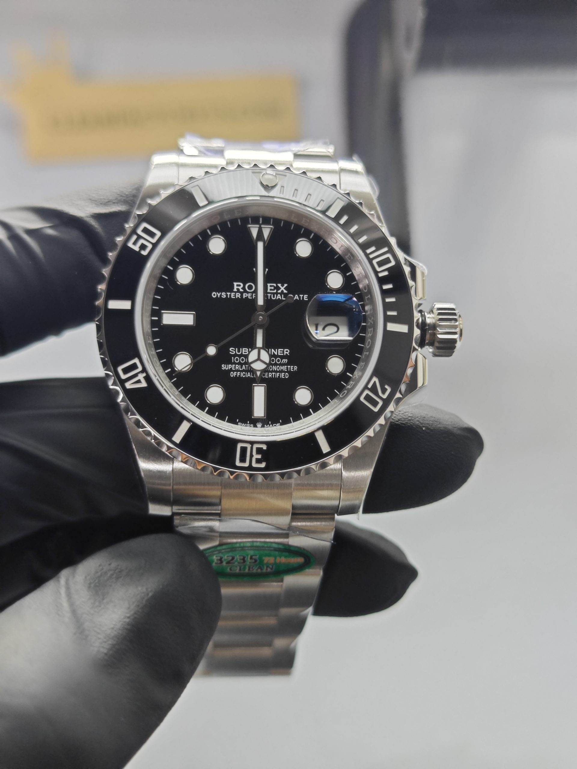 Clean Factory Rolex Submariner 126610ln 41mm Black Ceramic Bezel