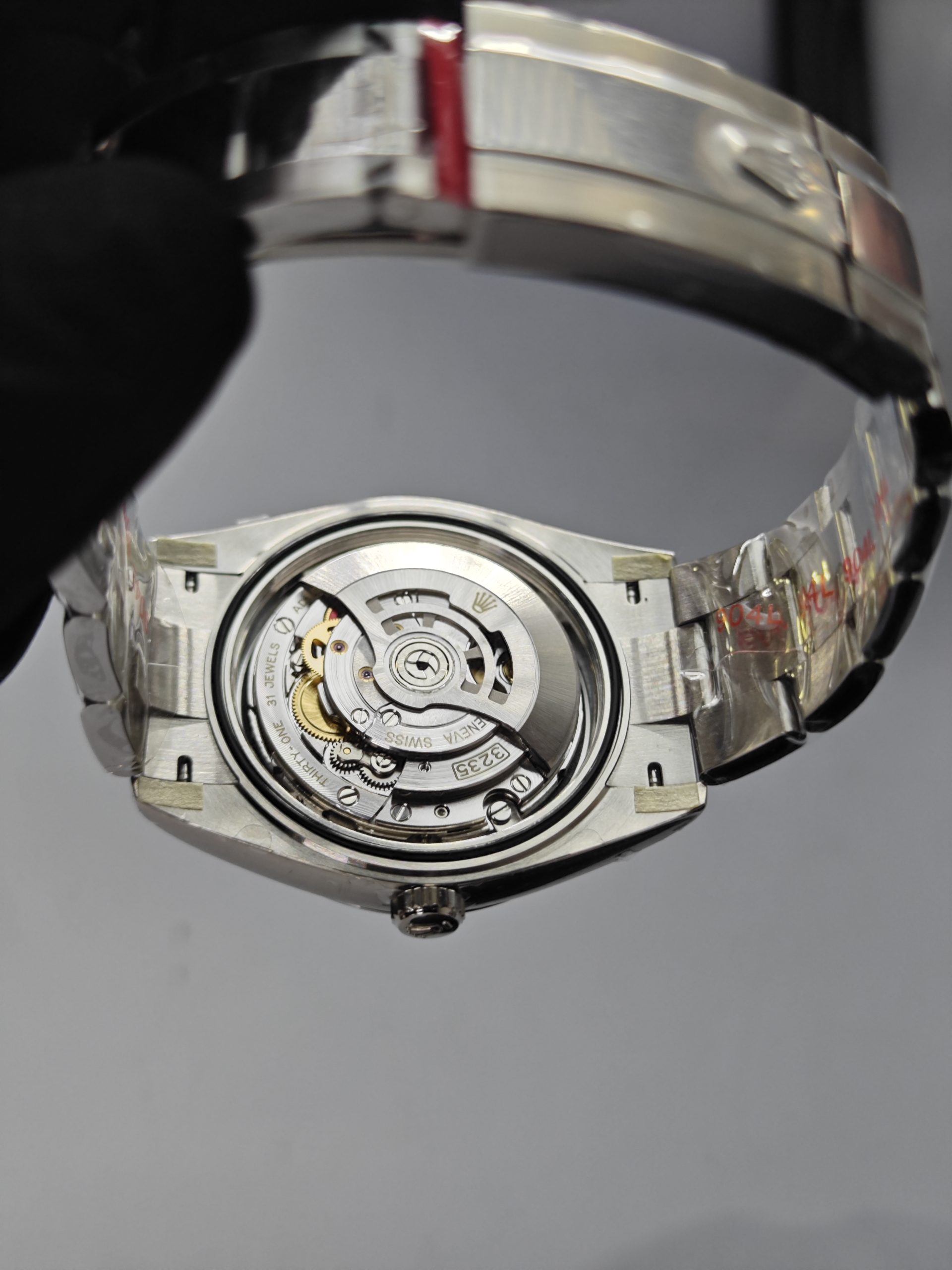 Clean Factory Datejust 41mm Oyster Black Dial, White Gold Fluted Bezel