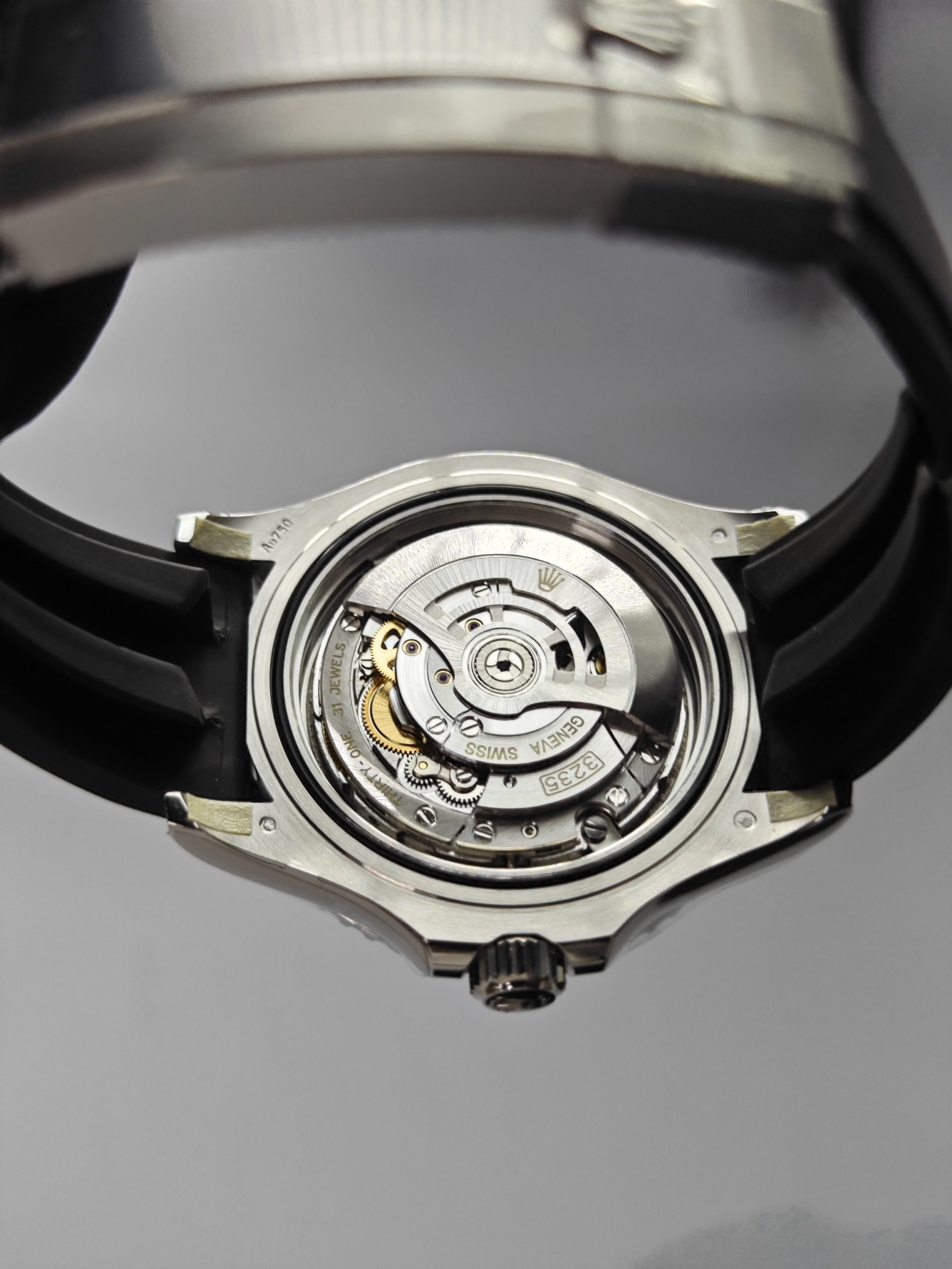 Clean Factory Yacht Master 226659 42mm Black Dial, White Gold/904L Steel, Rubber Strap