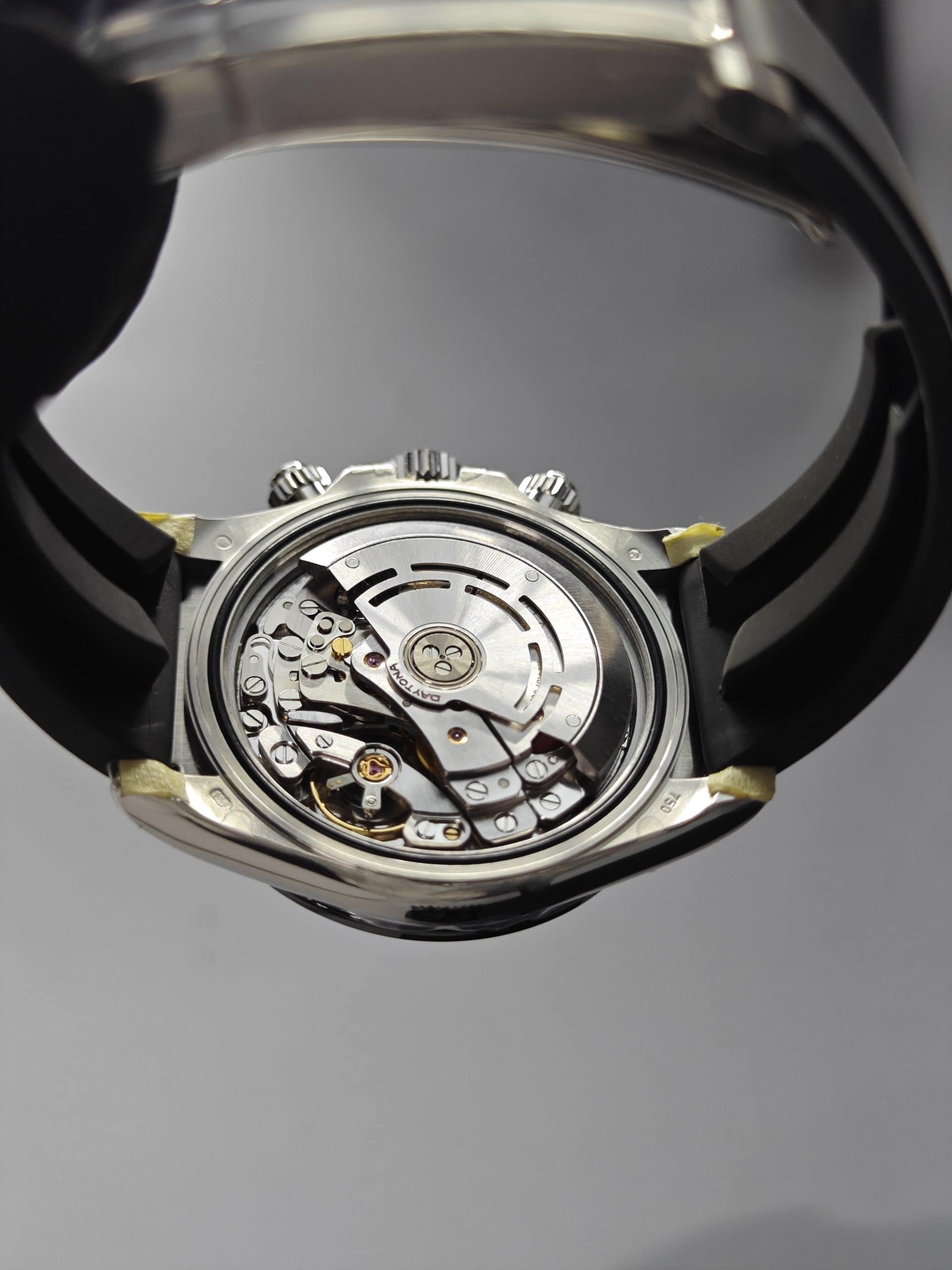 Clean Factory Daytona 116519LN Grey Panda Dial, Rubber Strap, Cerachrom Bezel