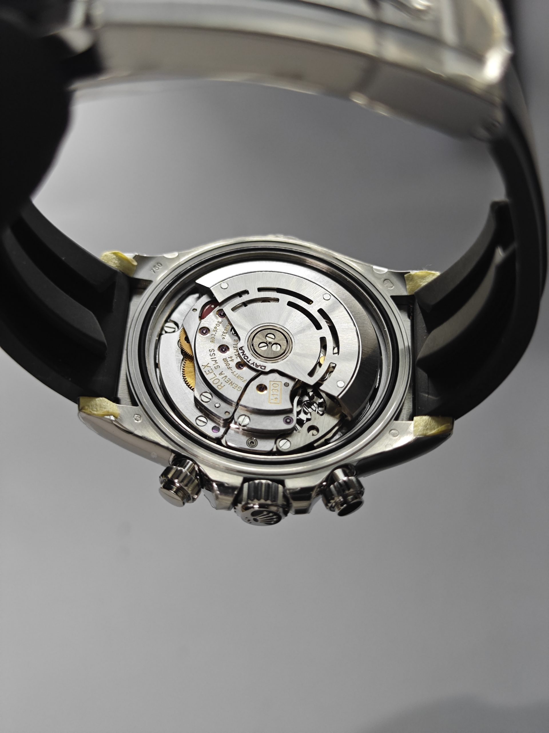 Clean Factory Daytona 116519LN Grey Panda Dial, Rubber Strap, Cerachrom Bezel