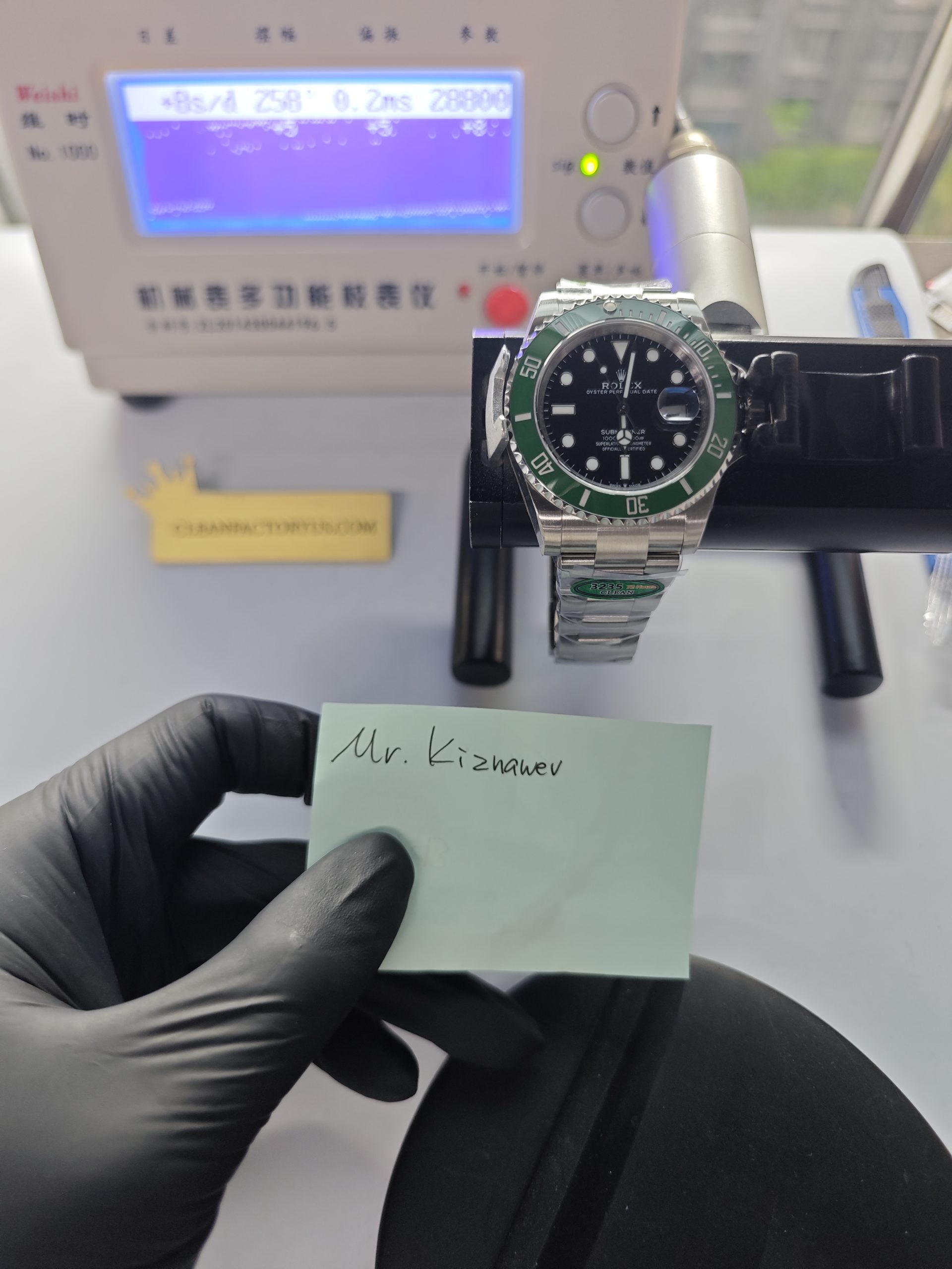 Clean Factory Submariner 126610LV 41mm, “Starbucks”Green Ceramic Bezel