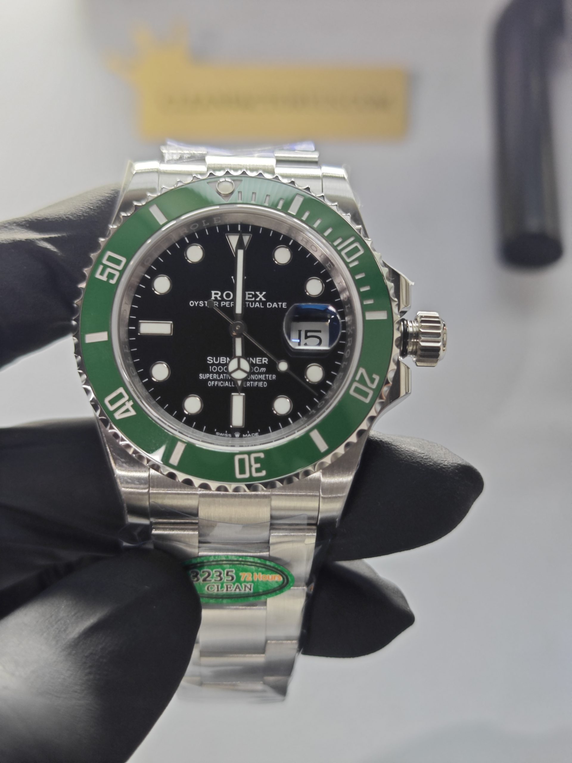Clean Factory Submariner 126610LV 41mm, “Starbucks”Green Ceramic Bezel
