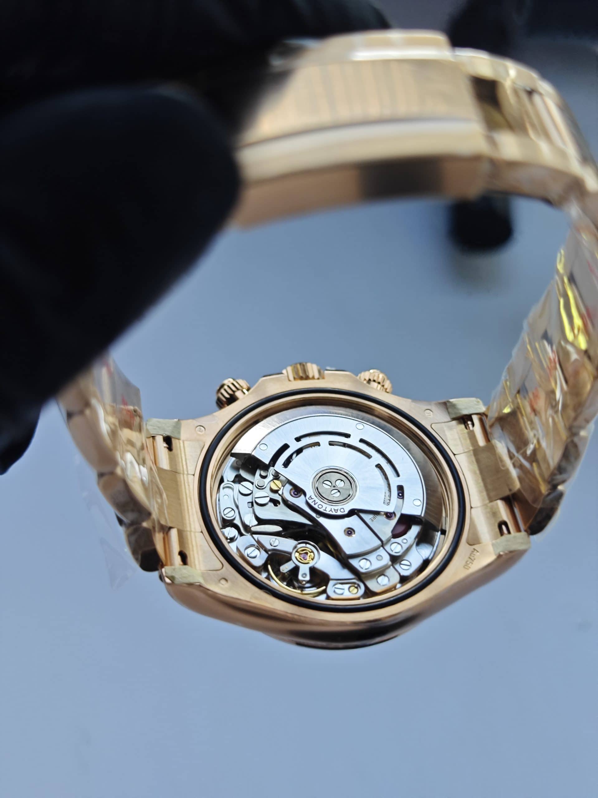 Clean Factory Rolex Daytona 116505 Rose Gold Chocolate Dial