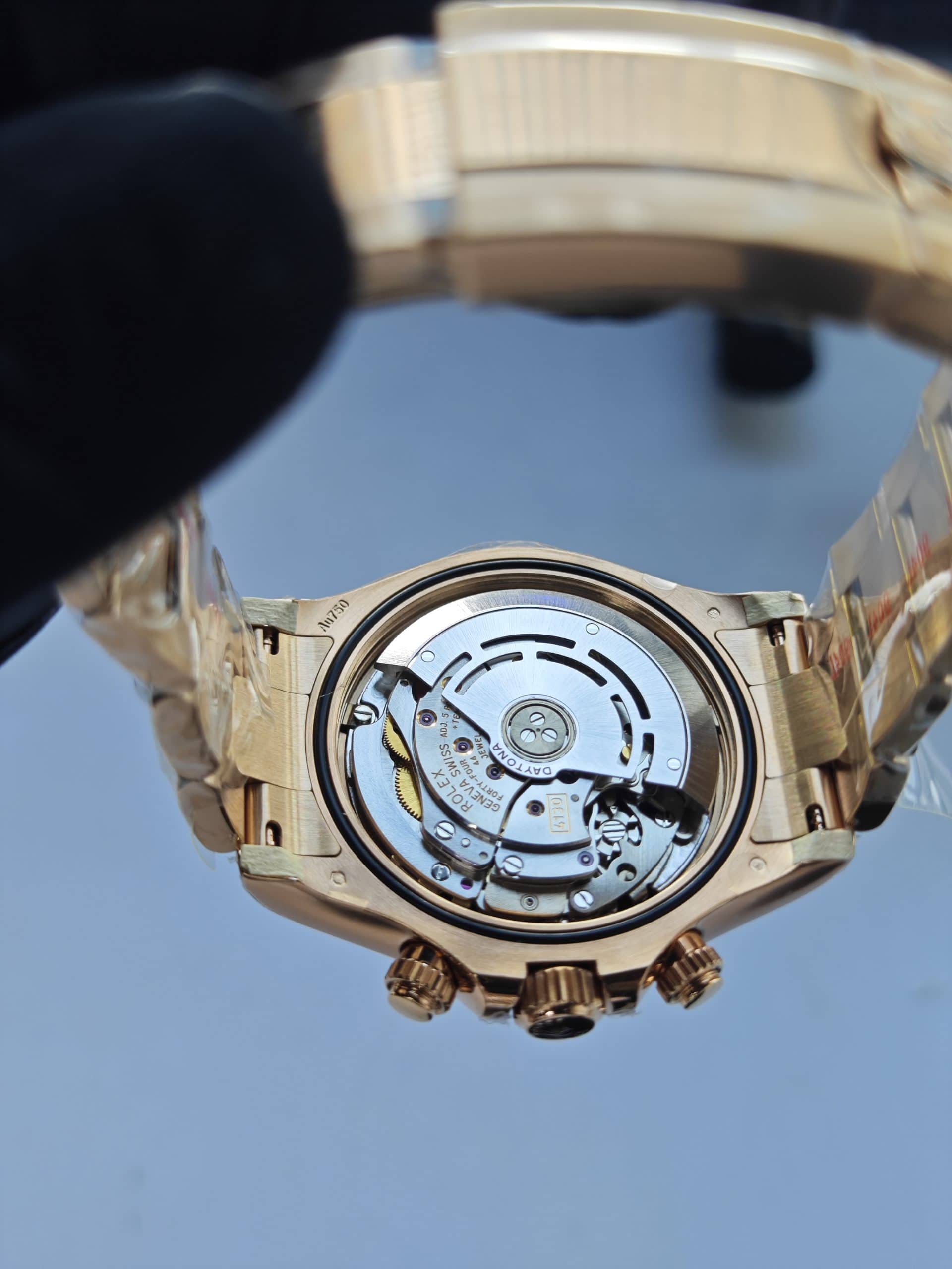 Clean Factory Rolex Daytona 116505 Rose Gold Chocolate Dial