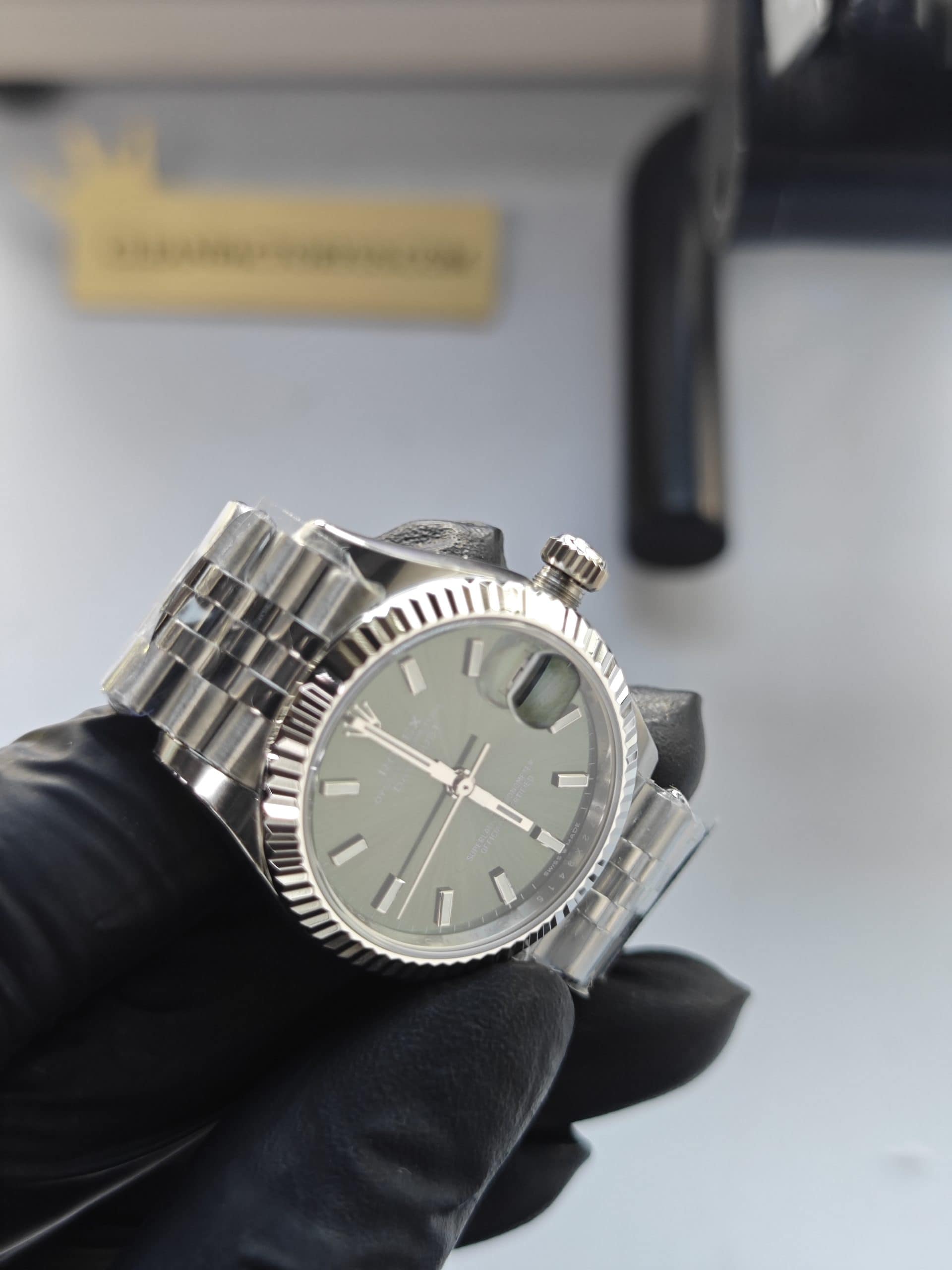 Clean Factory Lady Datejust 31mm 278274Jubilee, Green Dial,