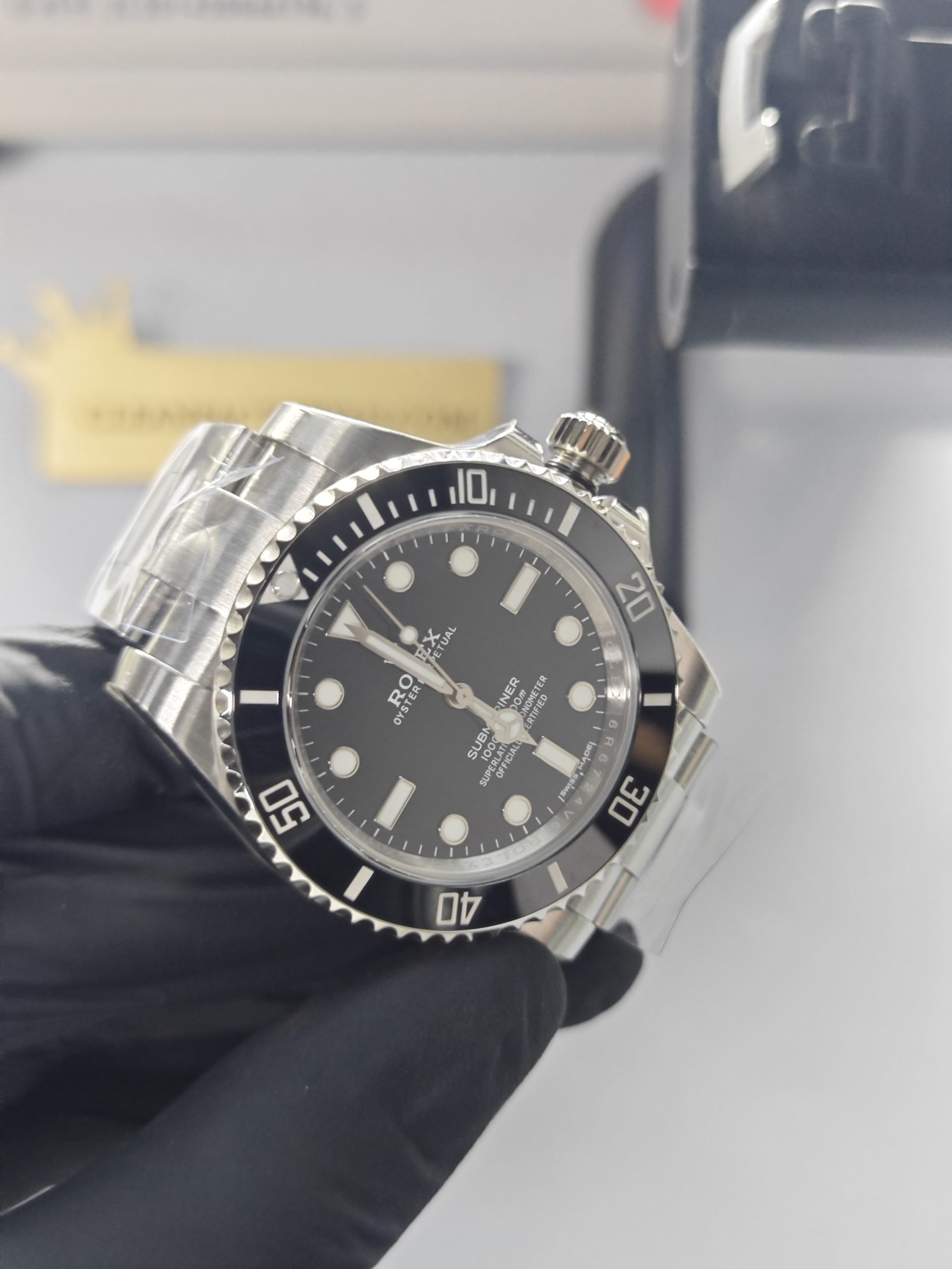 Clean Factory Submariner 114060 No Date 40mm Black Ceramic Bezel