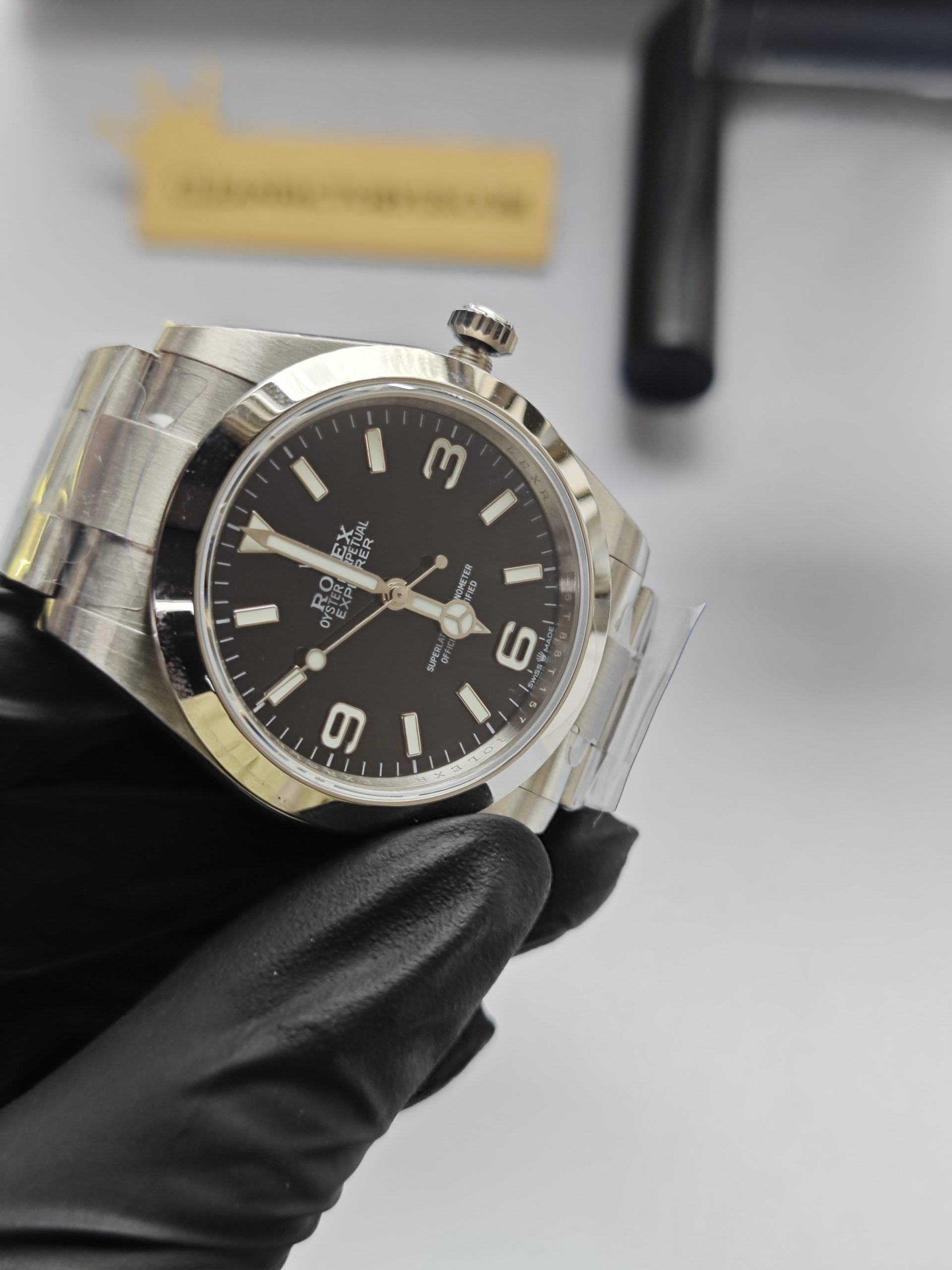 Clean Factory Rolex Explorer 224270 40mm Black Dial