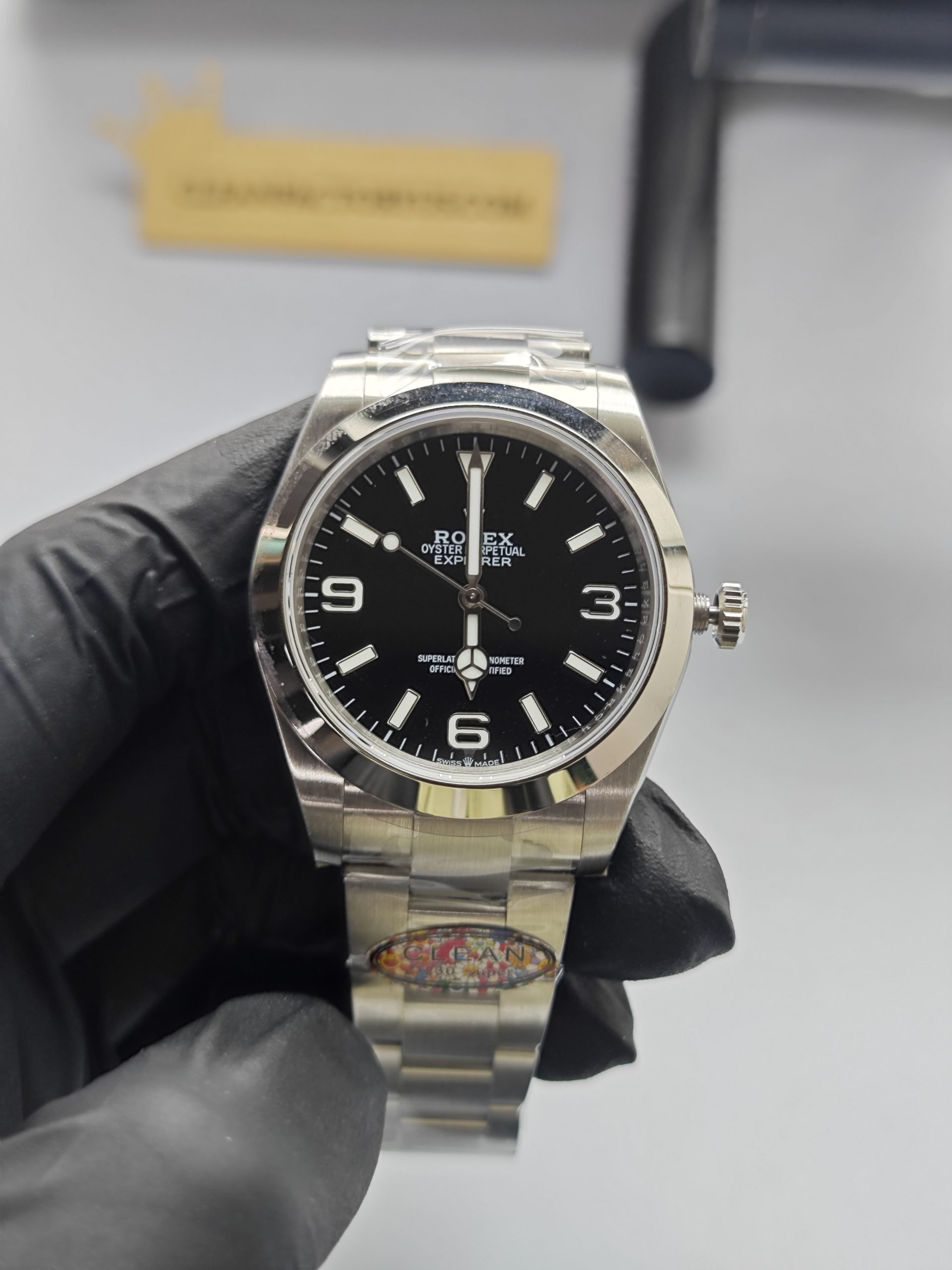 Clean Factory Rolex Explorer 224270 40mm Black Dial