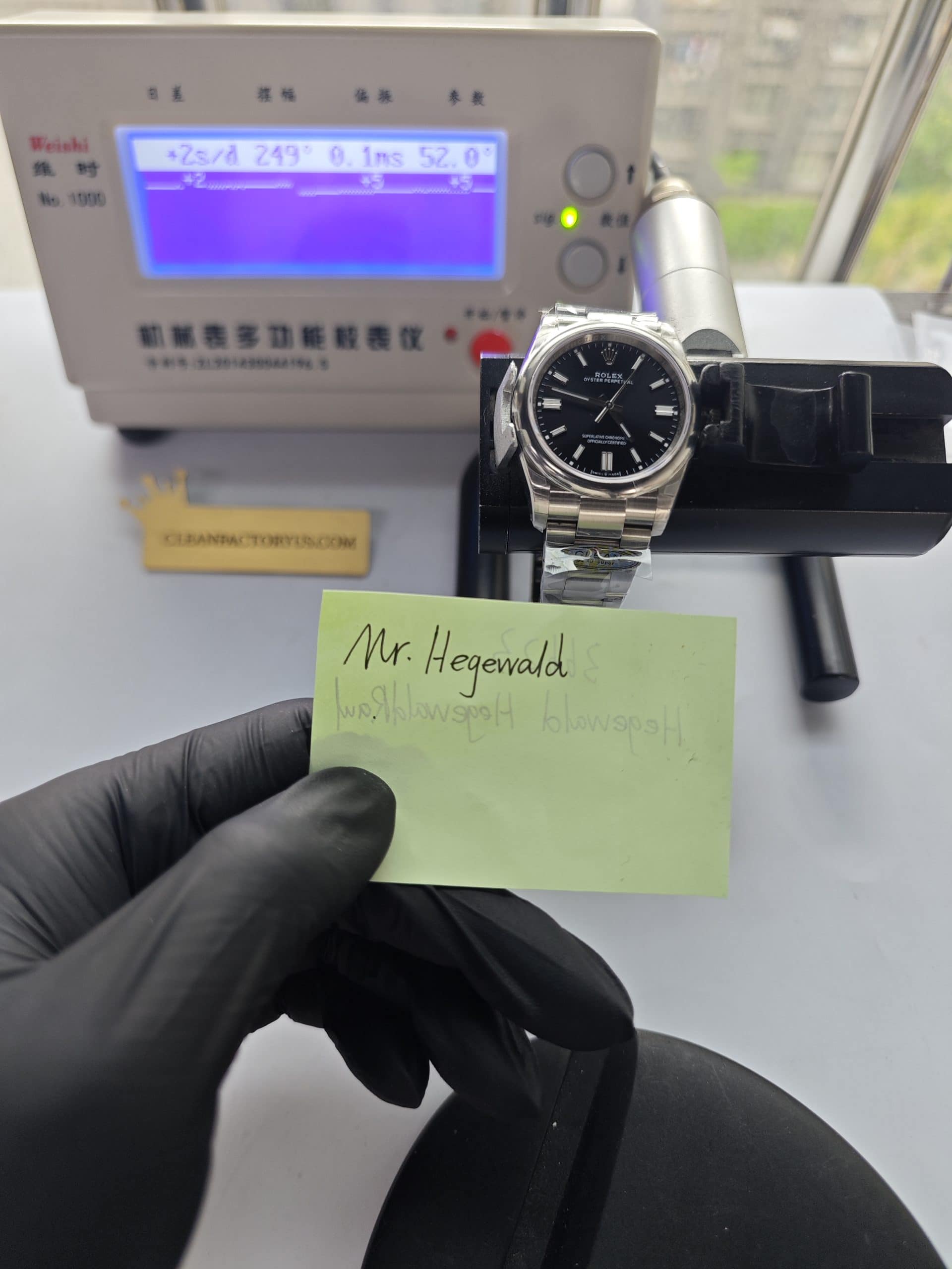 Clean Factory Oyster Perpetual 36mm 126000 Black Dial, 904L Steel