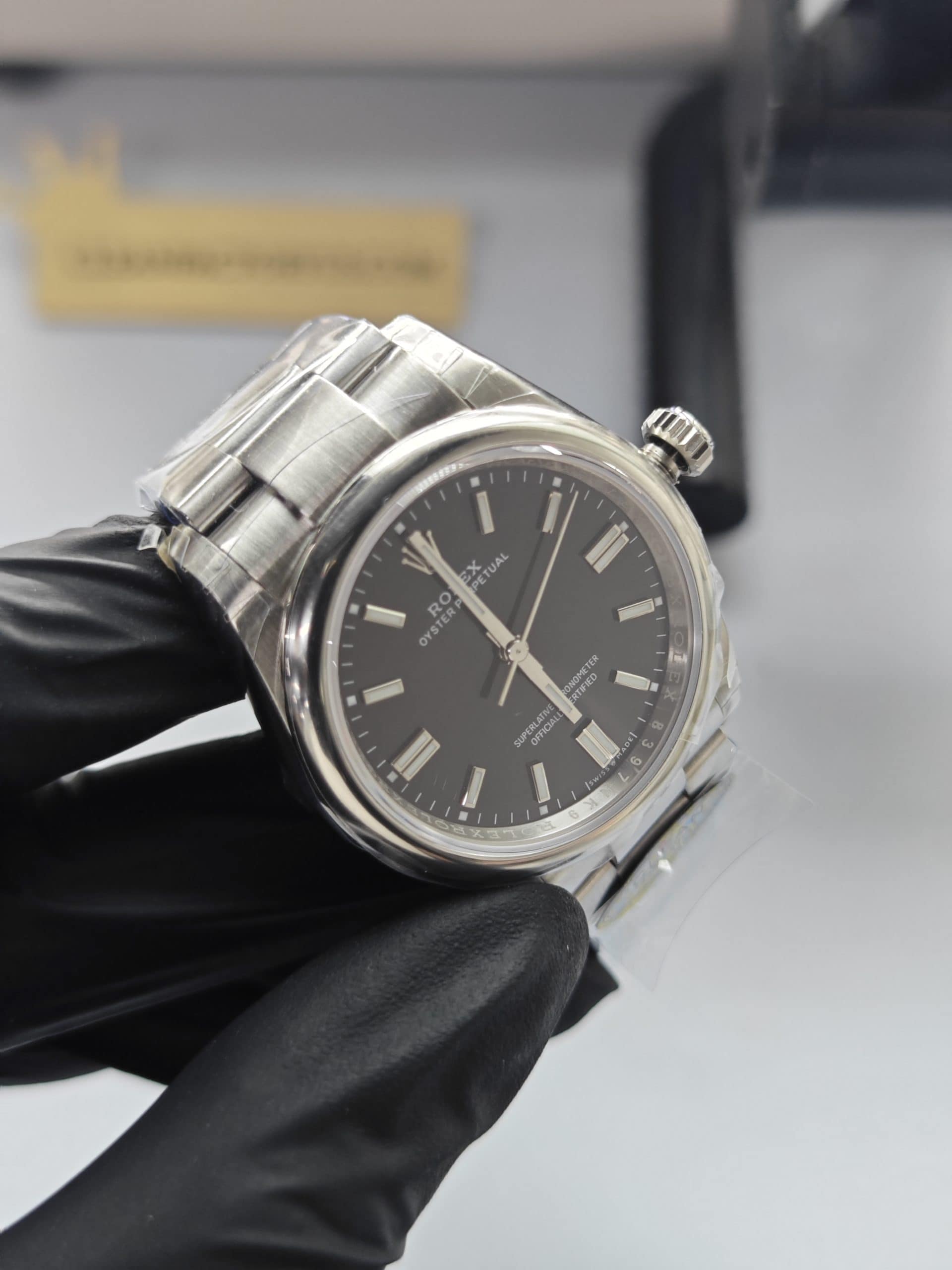 Clean Factory Oyster Perpetual 36mm 126000 Black Dial, 904L Steel