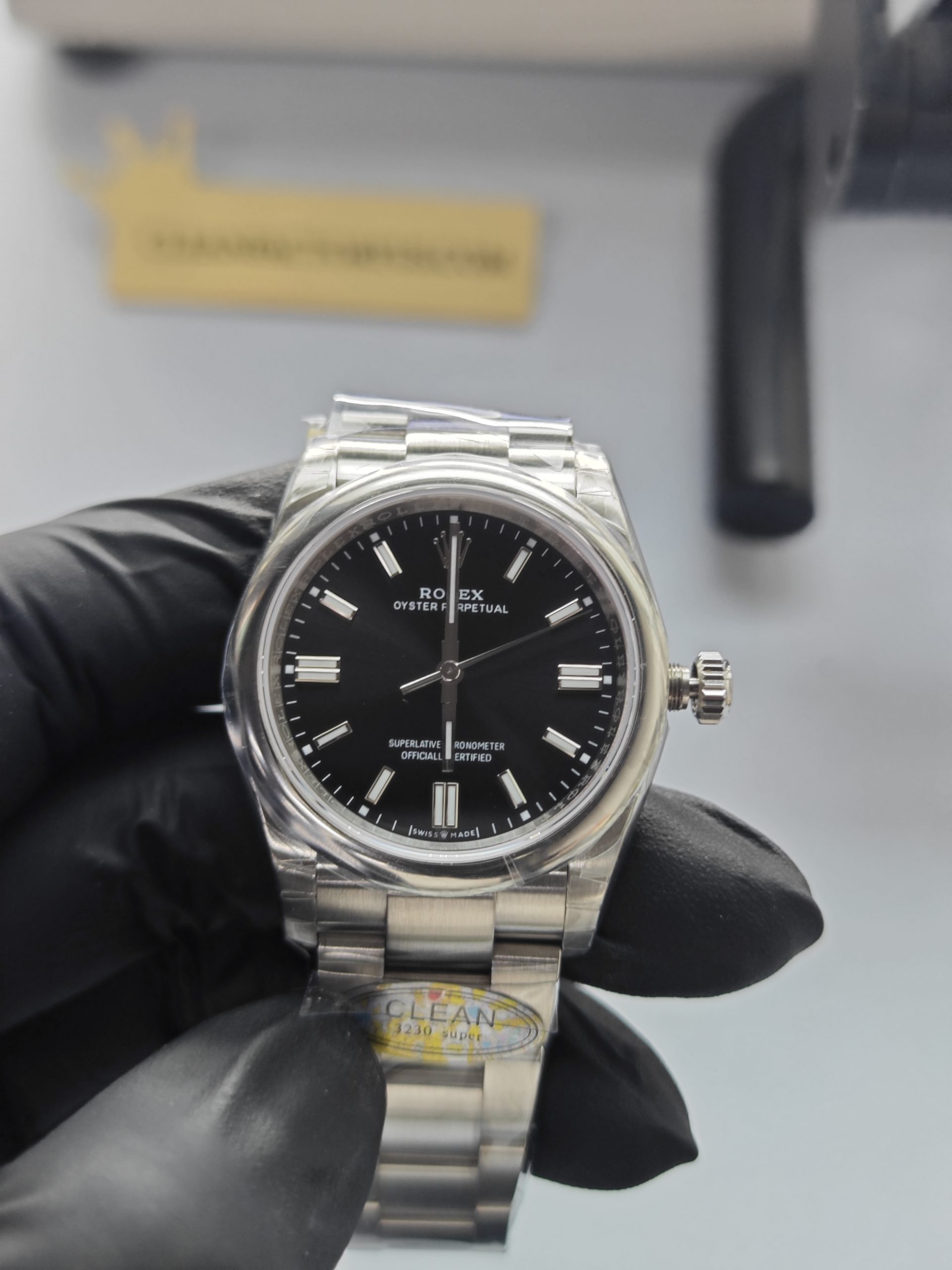 Clean Factory Oyster Perpetual 36mm 126000 Black Dial, 904L Steel