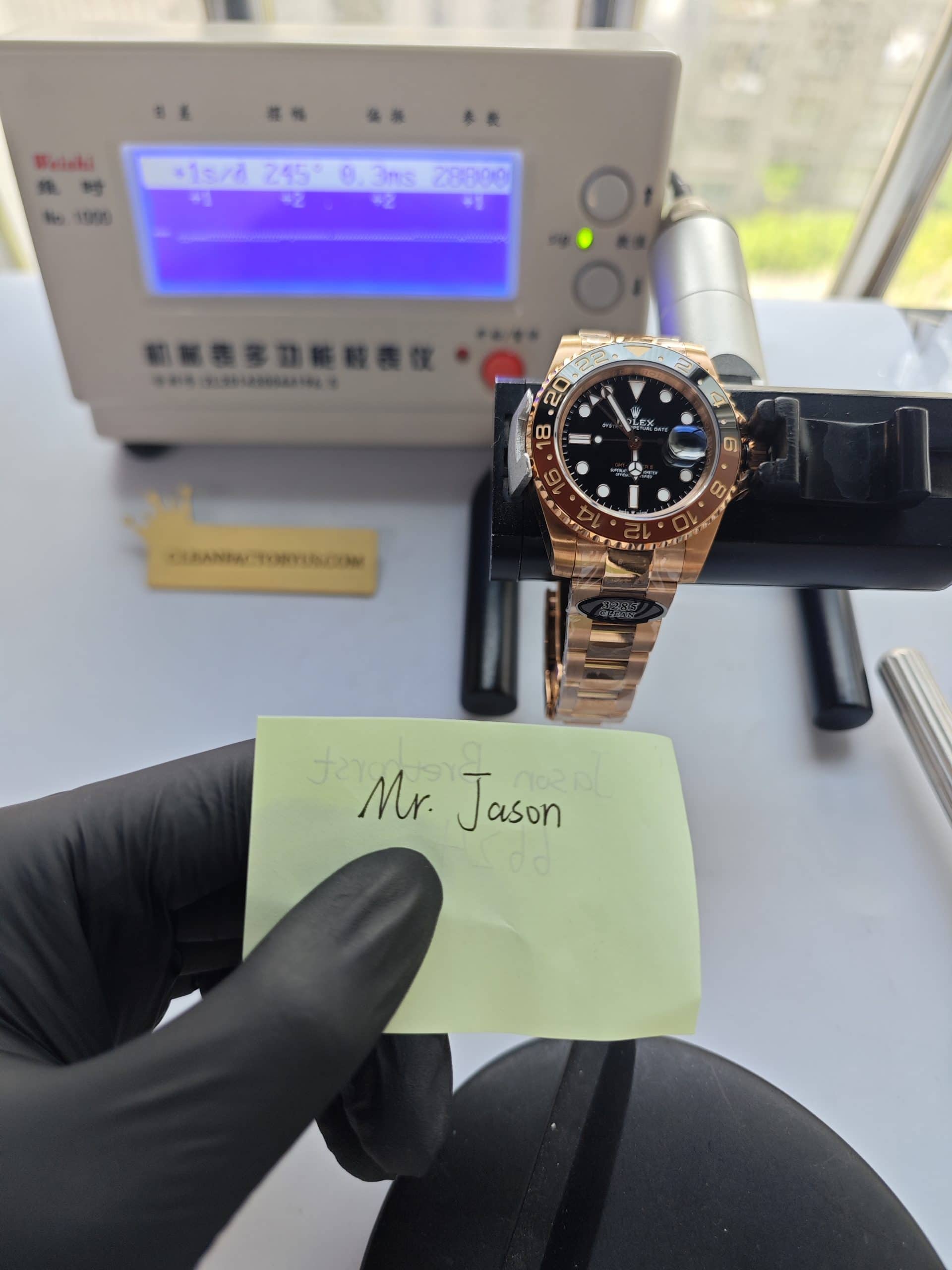 Clean Factory Rolex GMT Master II 126715chnr Root Beer Brown Black Ceramic Bezel