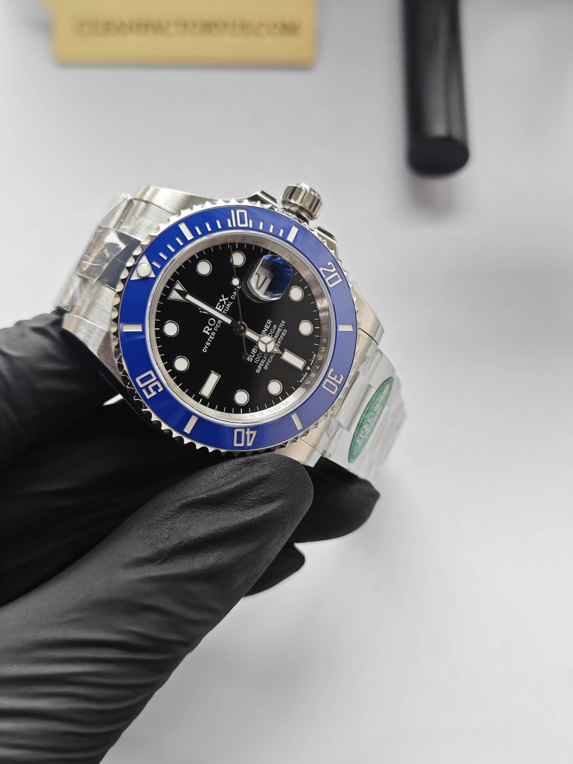 Clean Factory Rolex Submariner 126619lb 41mm Cookie Monsterblue Ceramic Bezel 904l Steel Best Edition 3235 Movement