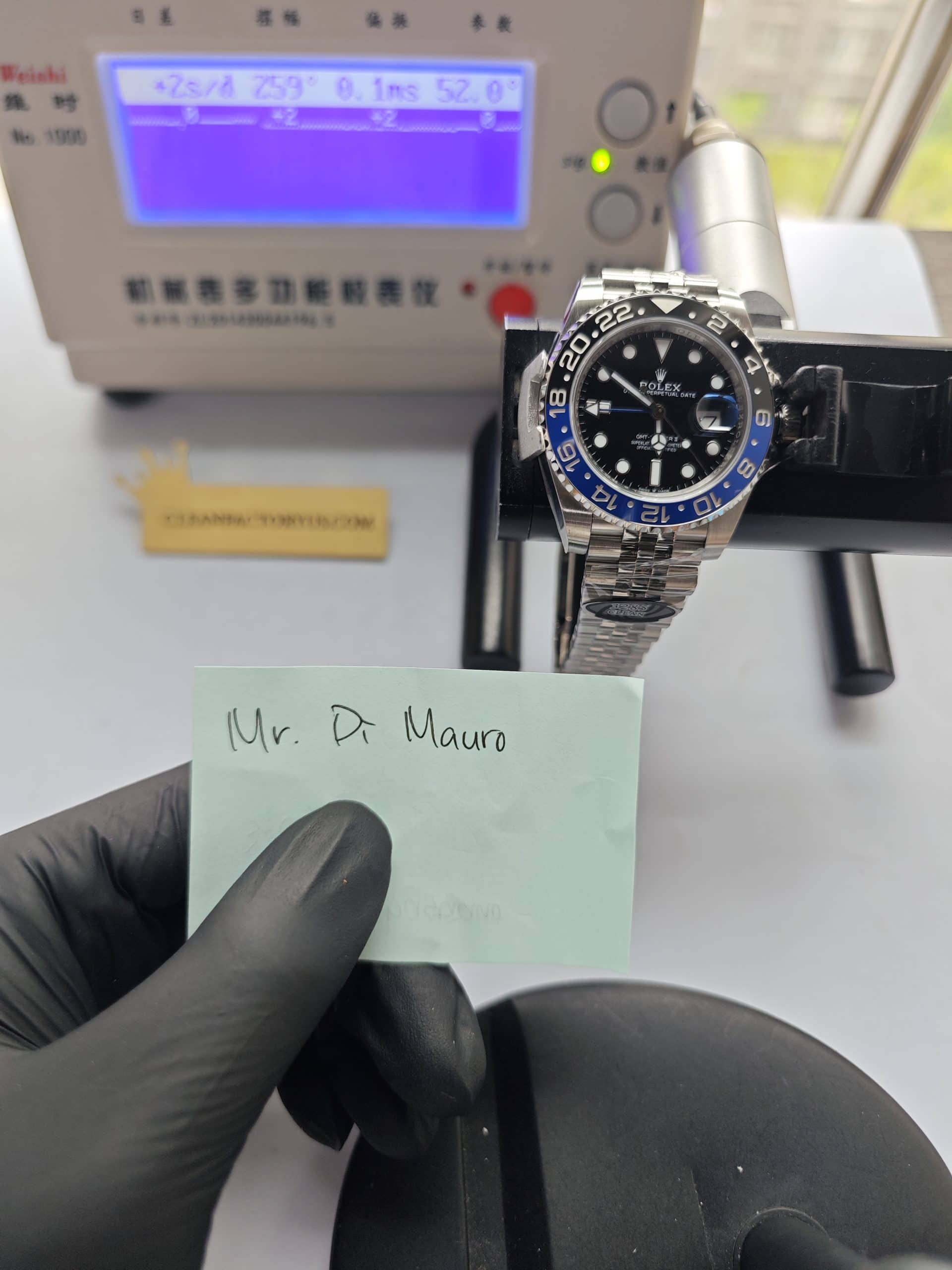 Clean Factory Rolex Gmt Master Ii 126710blnr Jubilee Batmanblack Blue Ceramic Bezel 904l Steel Best Edition 3285 Movement