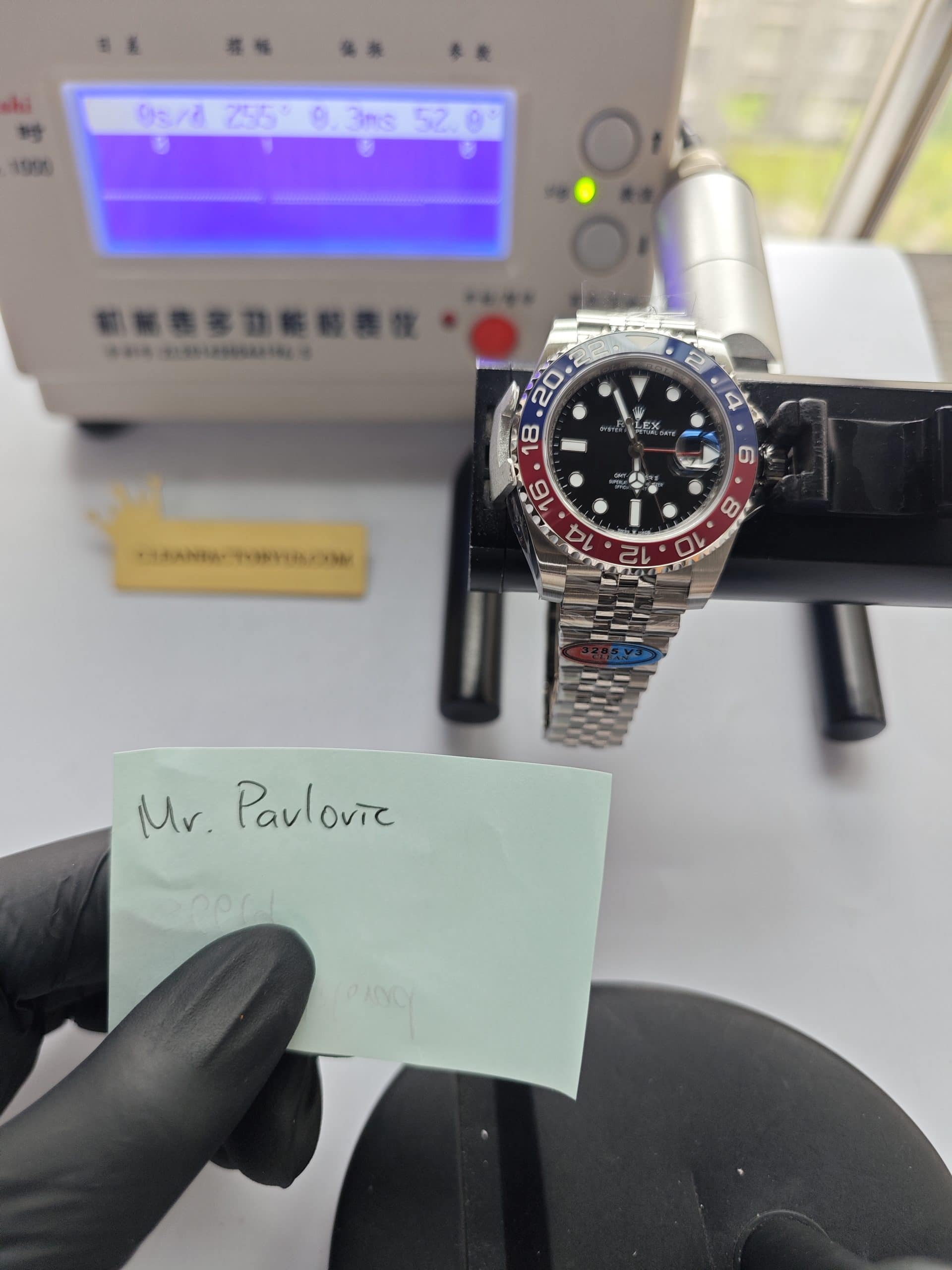 Clean Factory Rolex Gmt Master Ii 126710blro Jubilee Pepsired Blue Ceramic Bezel 904l Steel Best Edition 3285 Movement