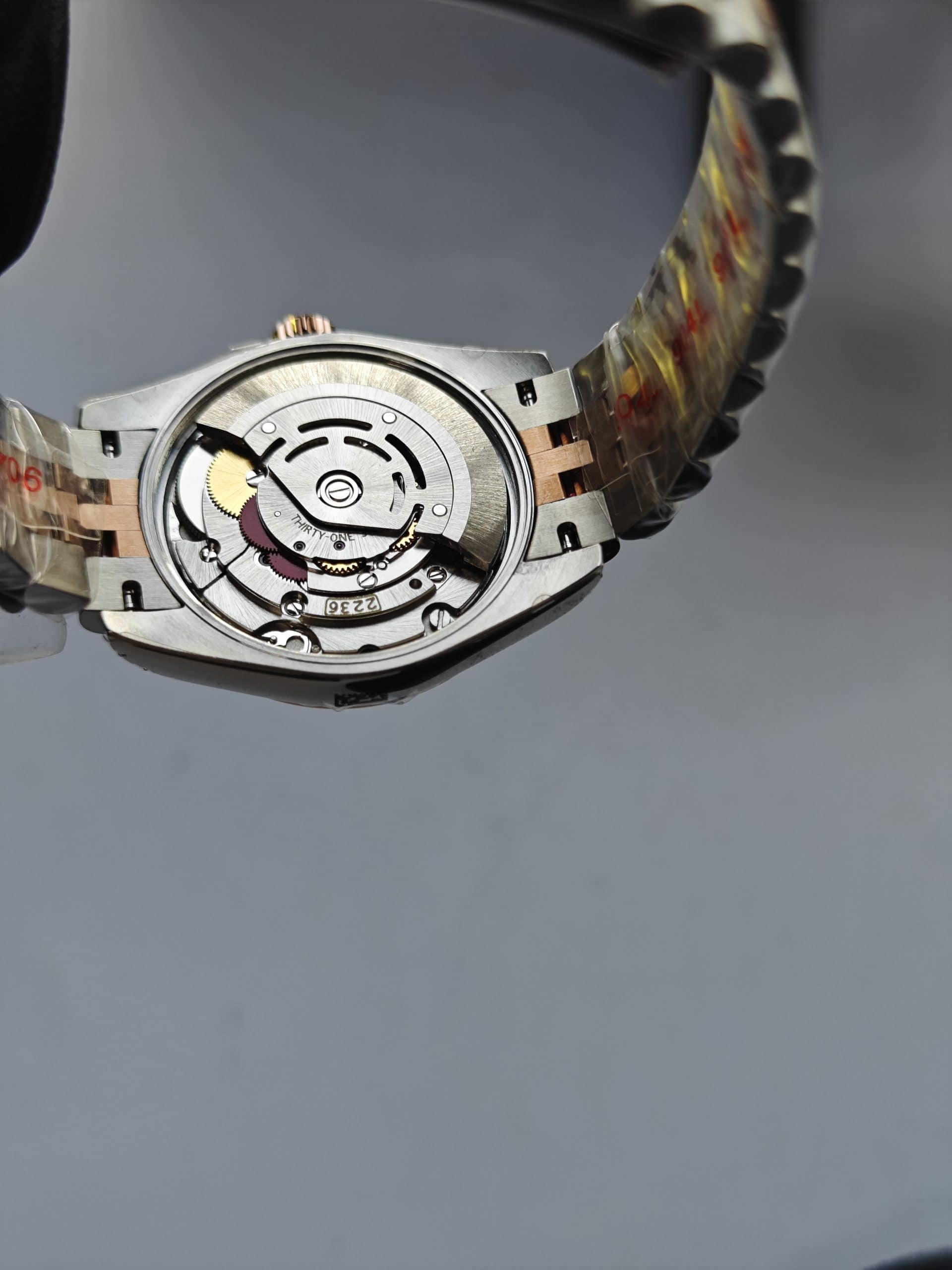 Clean Factory Rolex Lady Datejust 31mm 278271jubilee Two Tone Chocolate Dial Roman Makes Rosegold Fluted Bezel Rosegold Wrapped 904l Steel Best Edition 2236 Movement
