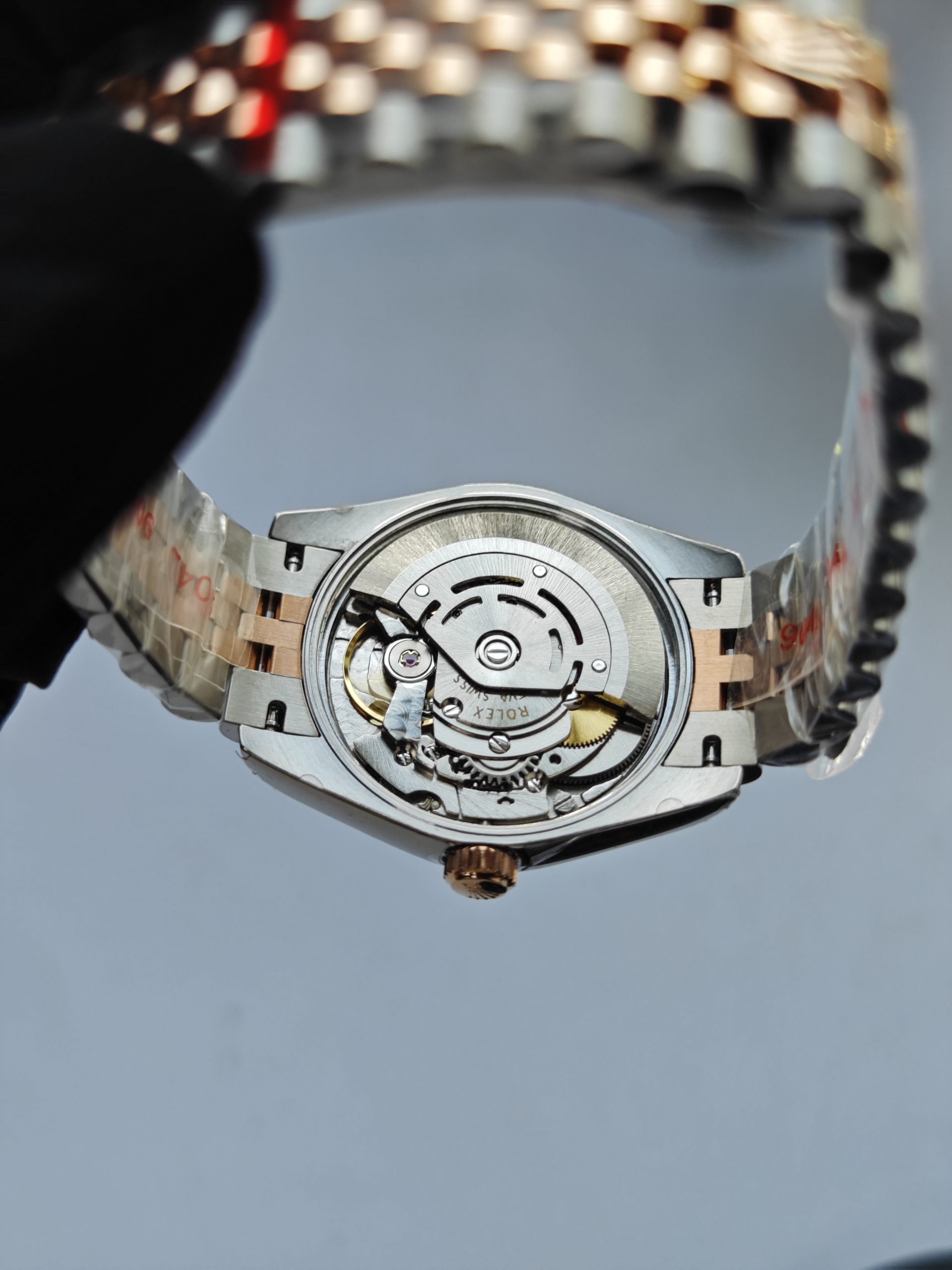 Clean Factory Rolex Lady Datejust 31mm 278271jubilee Two Tone Chocolate Dial Roman Makes Rosegold Fluted Bezel Rosegold Wrapped 904l Steel Best Edition 2236 Movement