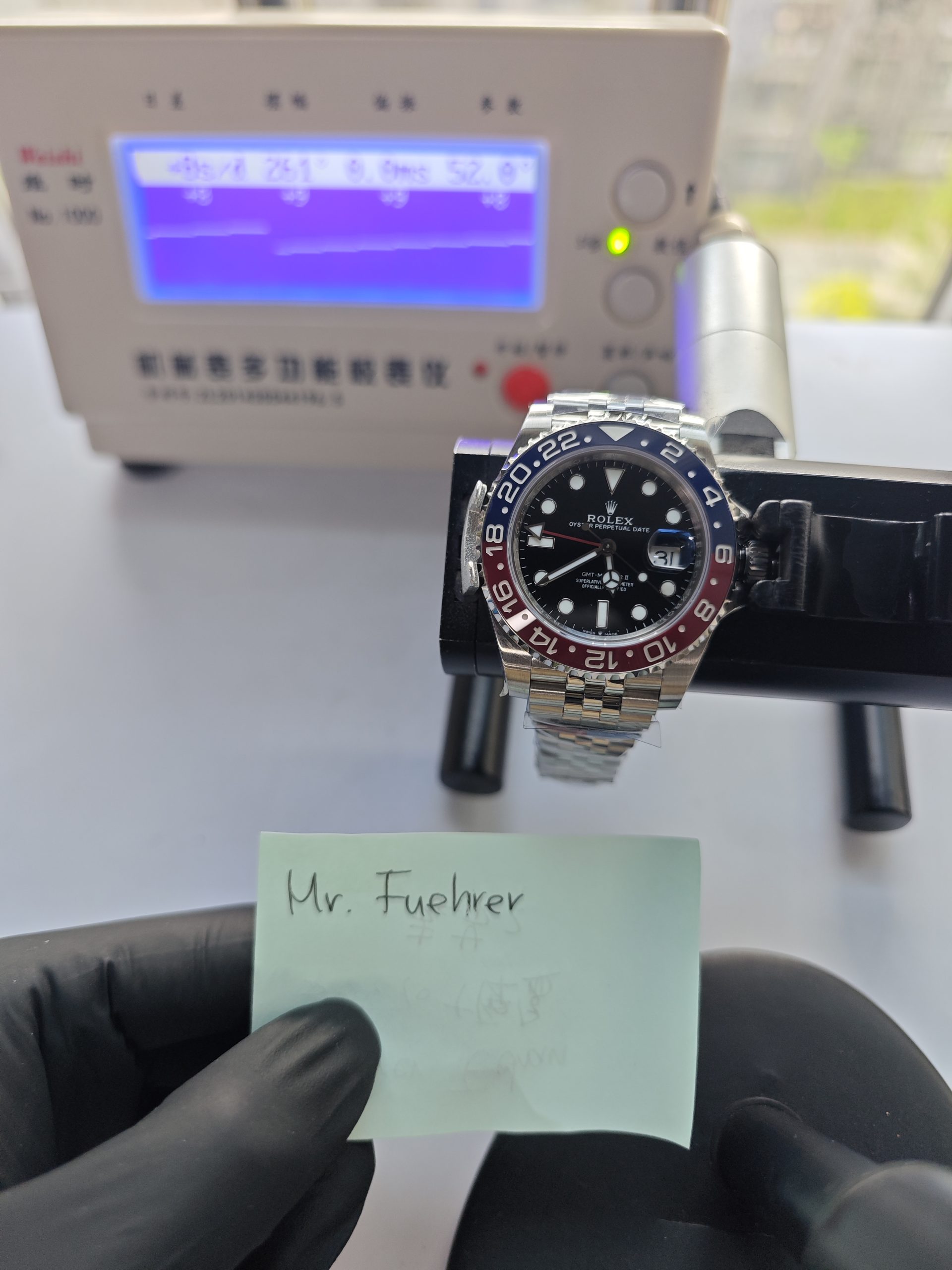 Clean Factory Rolex Gmt Master Ii 126710blro Jubilee Pepsired Blue Ceramic Bezel 904l Steel Best Edition 3285 Movement