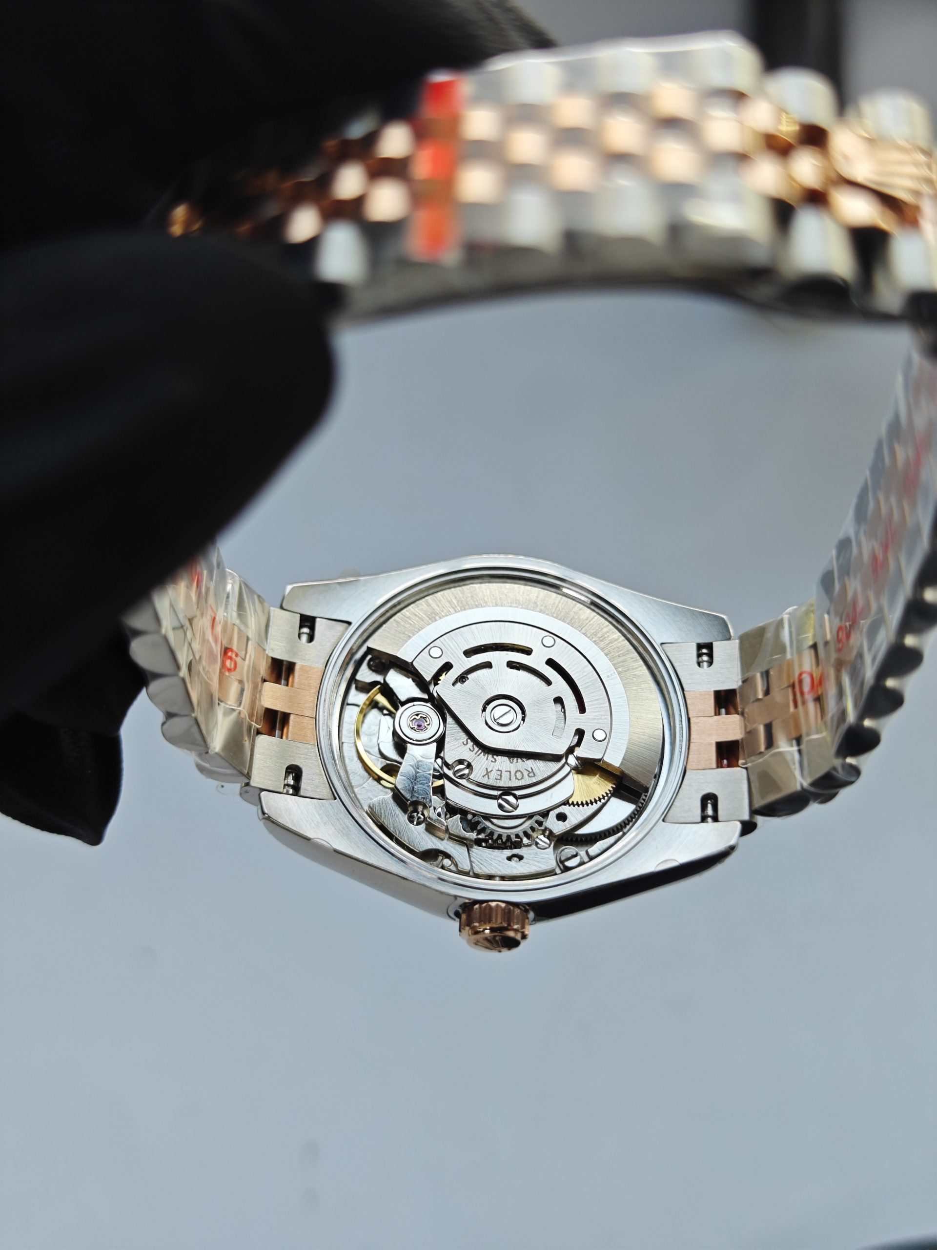Clean Factory Datejust 31mm 278381RBR　Jubilee Two-Tone, RoseGold Dial Diamond Makes