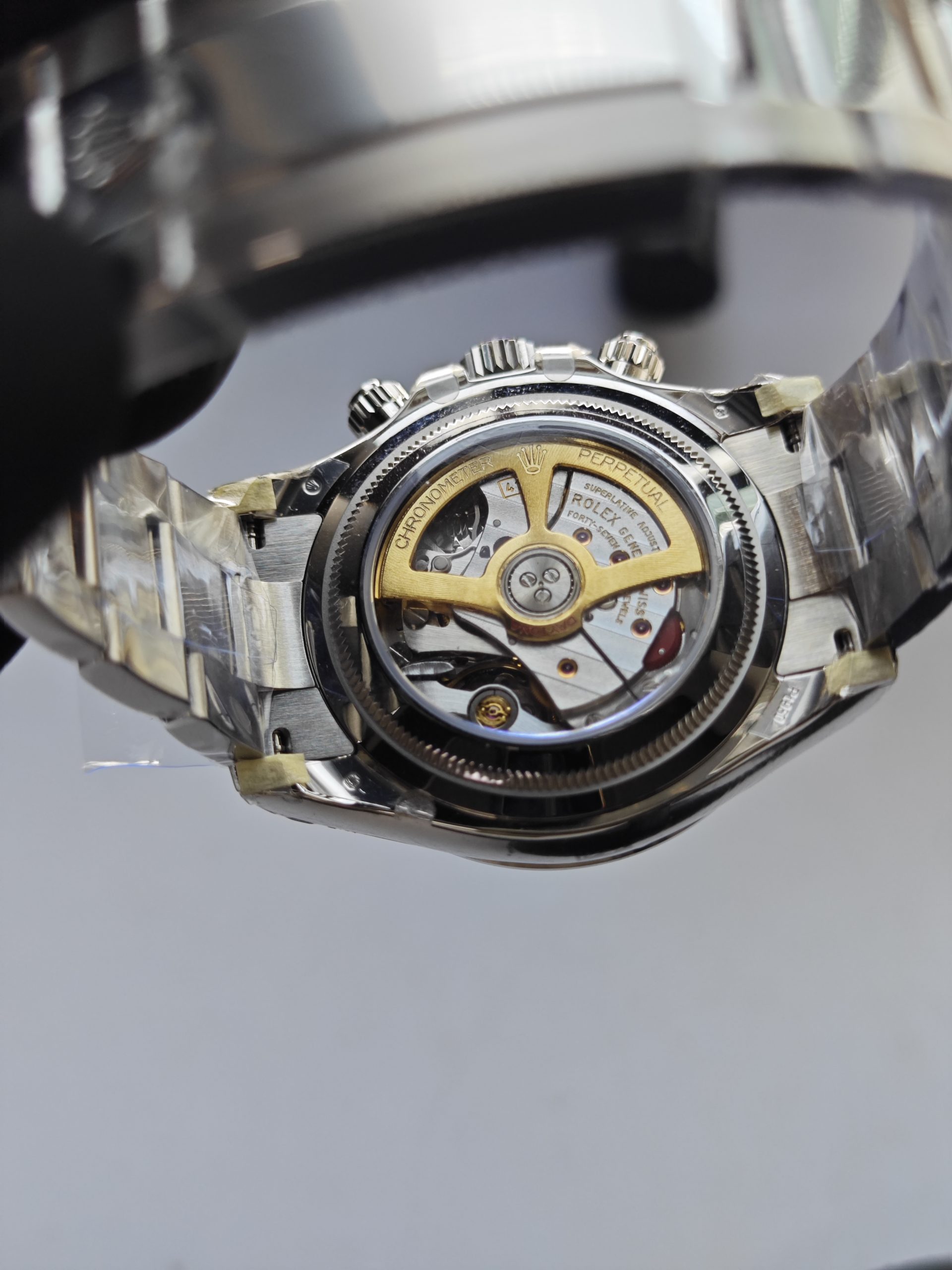 Clean Factory Daytona 126506 IceBlue Dial, Diamond Makers, Brown Ceramic Bezel