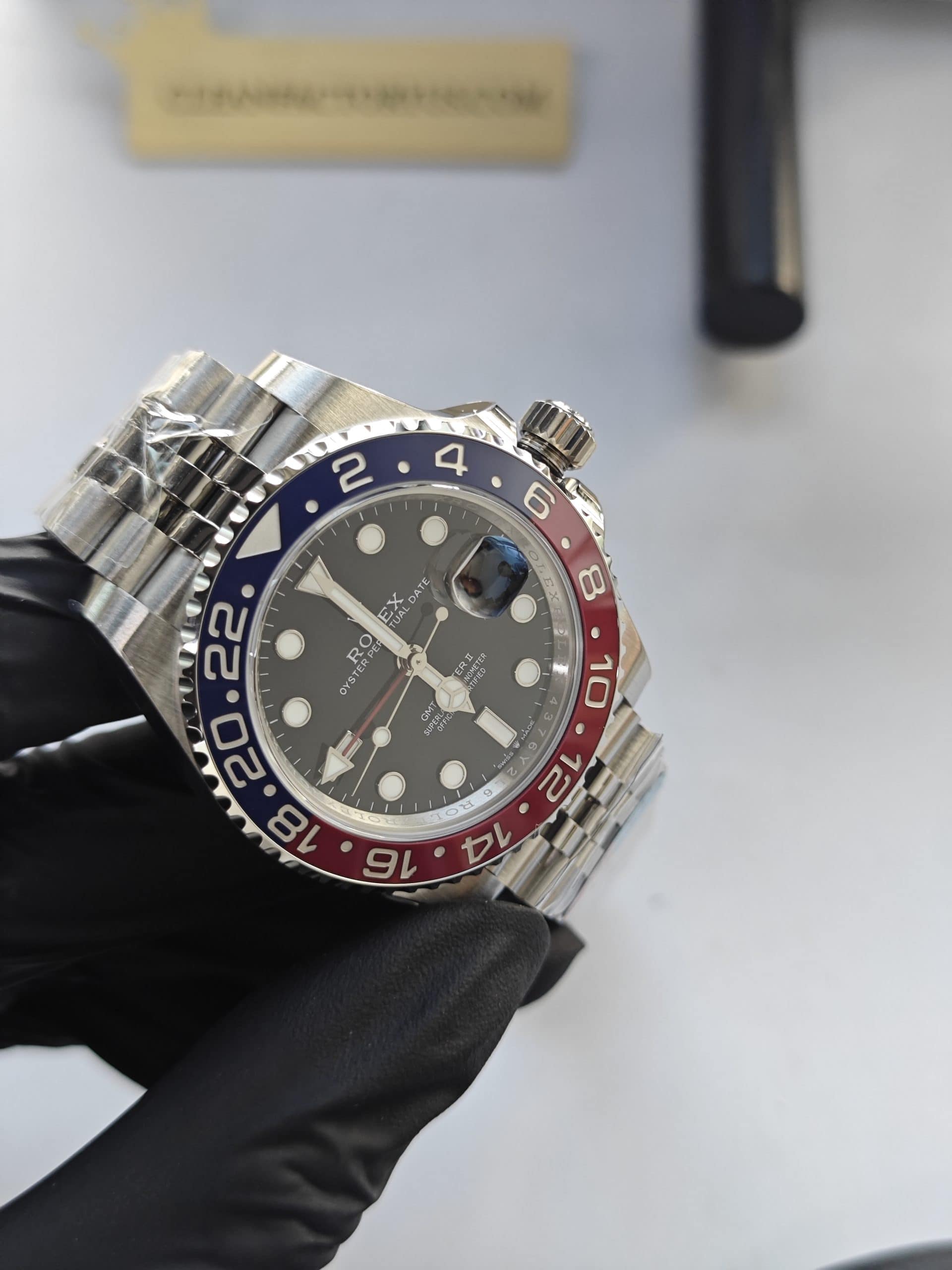 Clean Factory GMT Master II 126710BLRO Jubilee, “Pepsi”Red/Blue